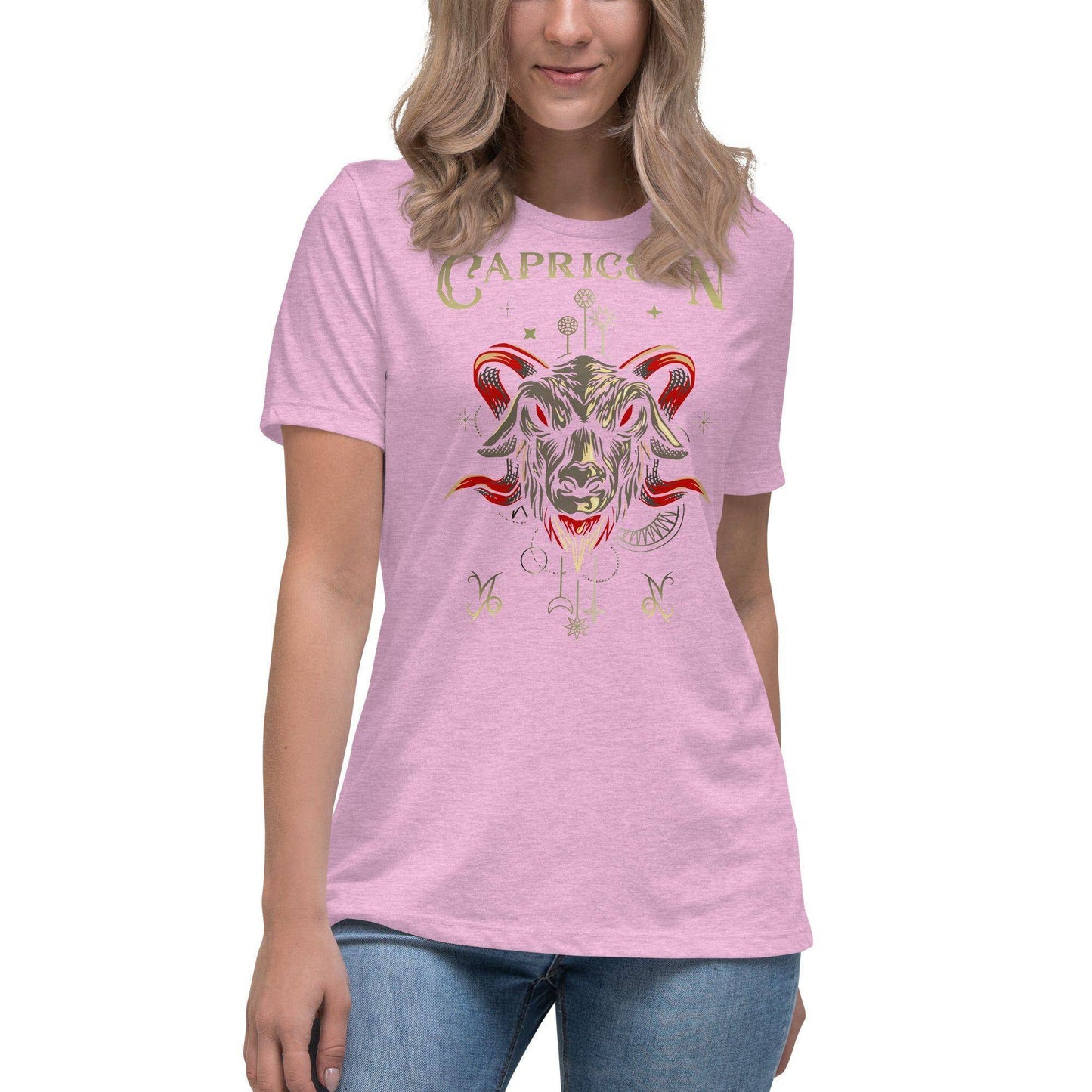 sternzeichen-steinbock-damen-t-shirt-t-shirt-jlr-design-11 - JLR Design