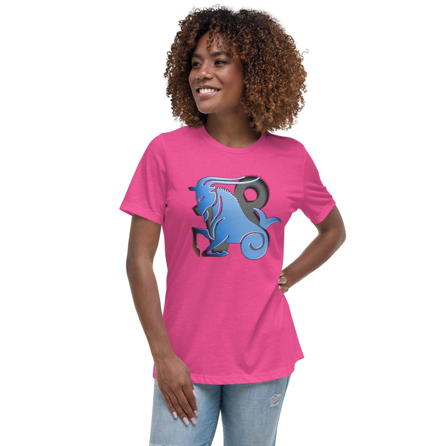 sternzeichen-steinbock-damen-t-shirt-t-shirt-jlr-design-23307 - JLR Design