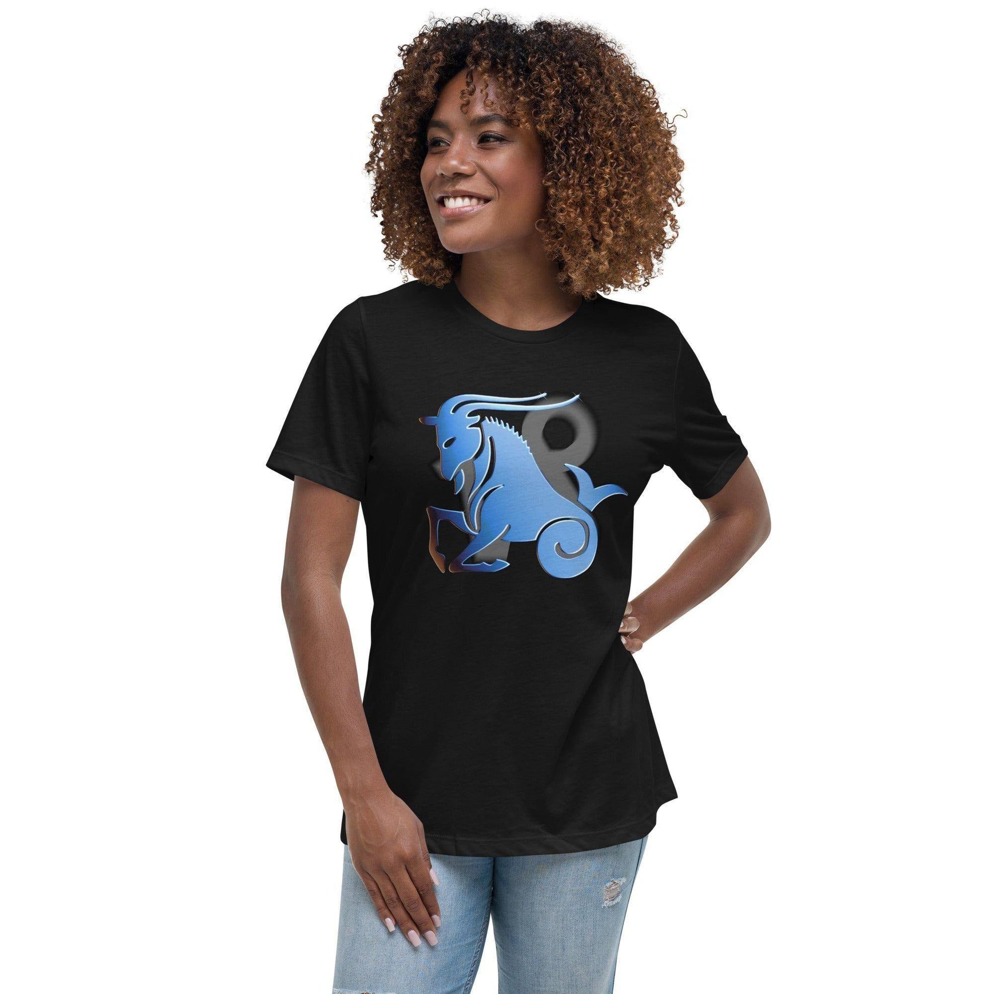 sternzeichen-steinbock-damen-t-shirt-t-shirt-jlr-design-47019 - JLR Design
