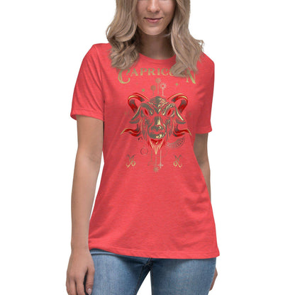 sternzeichen-steinbock-damen-t-shirt-t-shirt-jlr-design-6 - JLR Design