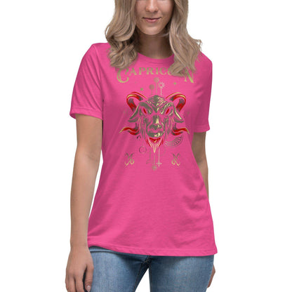 sternzeichen-steinbock-damen-t-shirt-t-shirt-jlr-design-7 - JLR Design