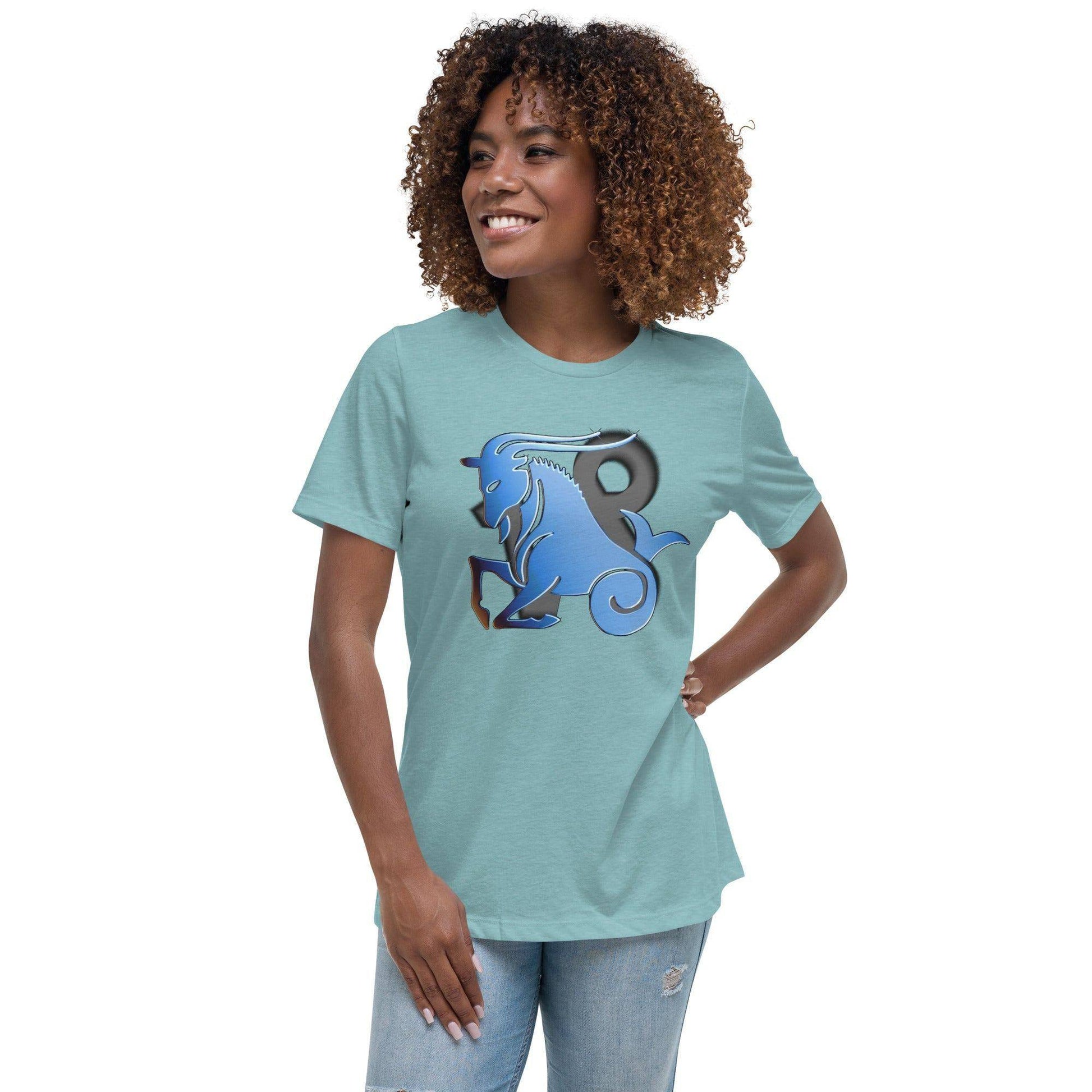 sternzeichen-steinbock-damen-t-shirt-t-shirt-jlr-design-77394 - JLR Design