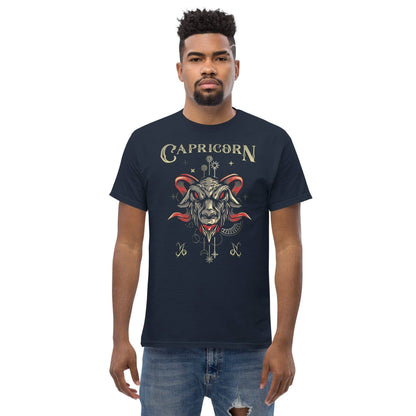 sternzeichen-steinbock-herren-t-shirt-t-shirt-jlr-design-10 - JLR Design