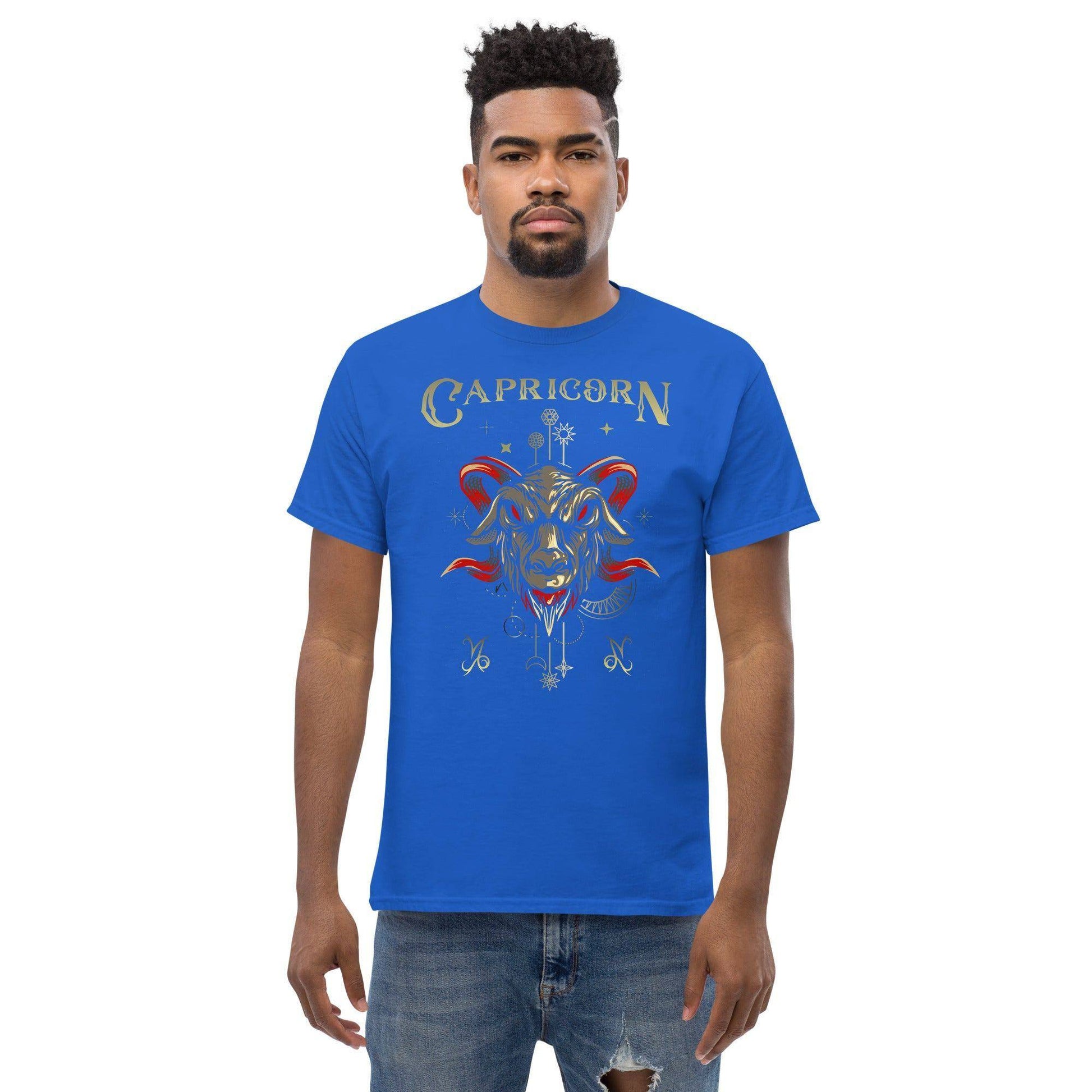 sternzeichen-steinbock-herren-t-shirt-t-shirt-jlr-design-17 - JLR Design