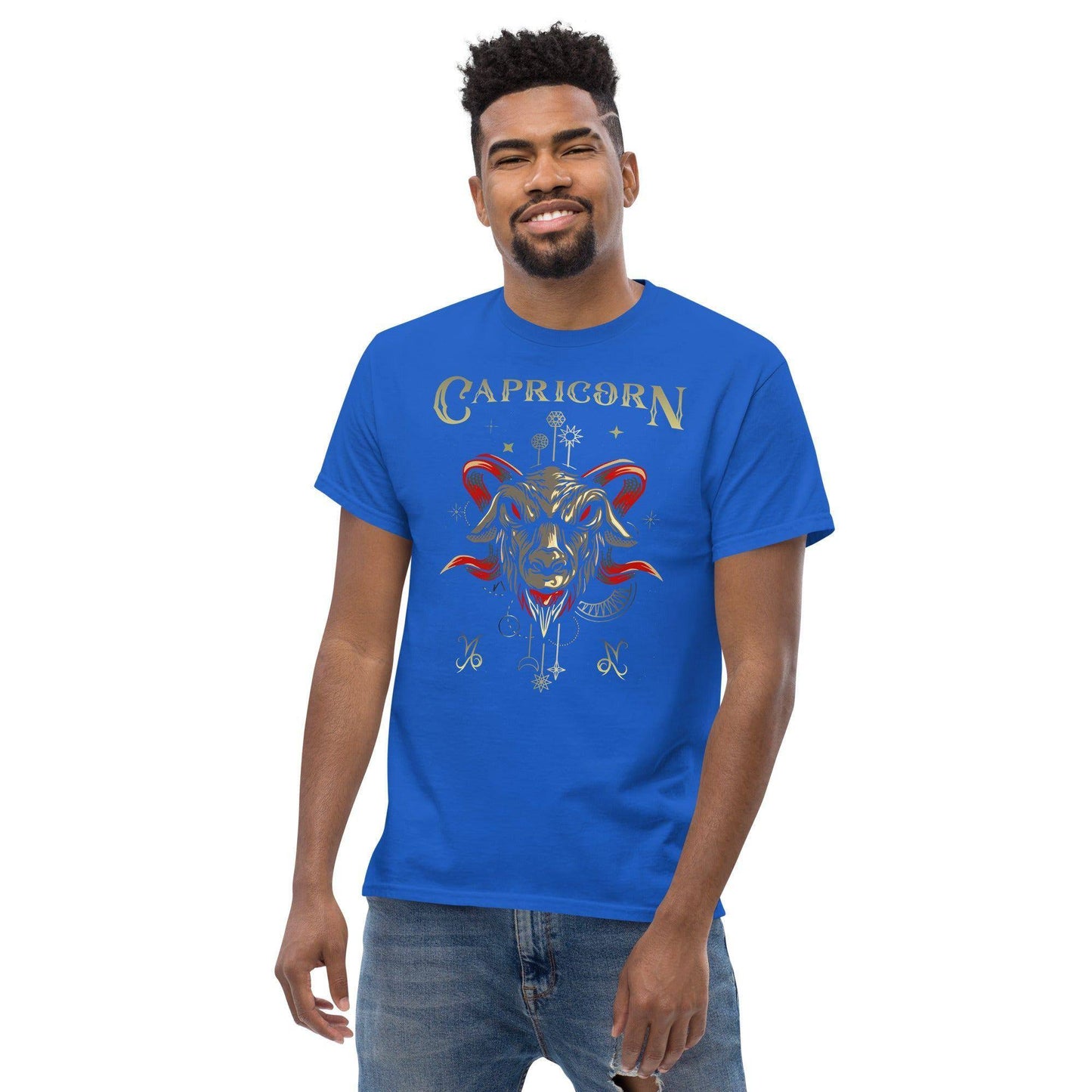 sternzeichen-steinbock-herren-t-shirt-t-shirt-jlr-design-18 - JLR Design