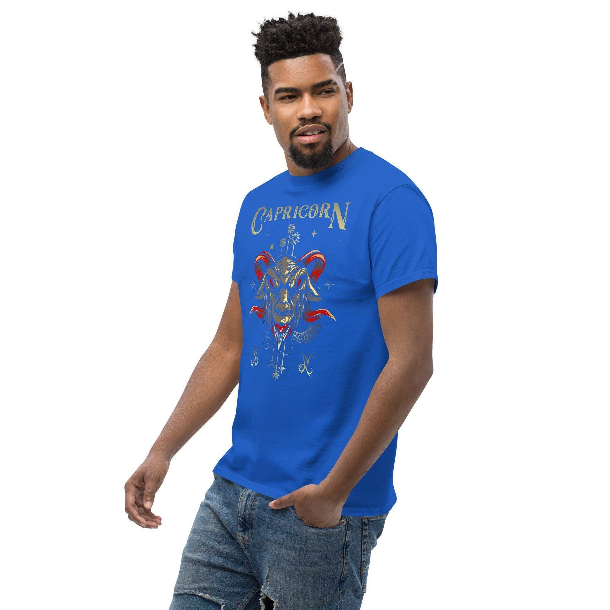 sternzeichen-steinbock-herren-t-shirt-t-shirt-jlr-design-19 - JLR Design