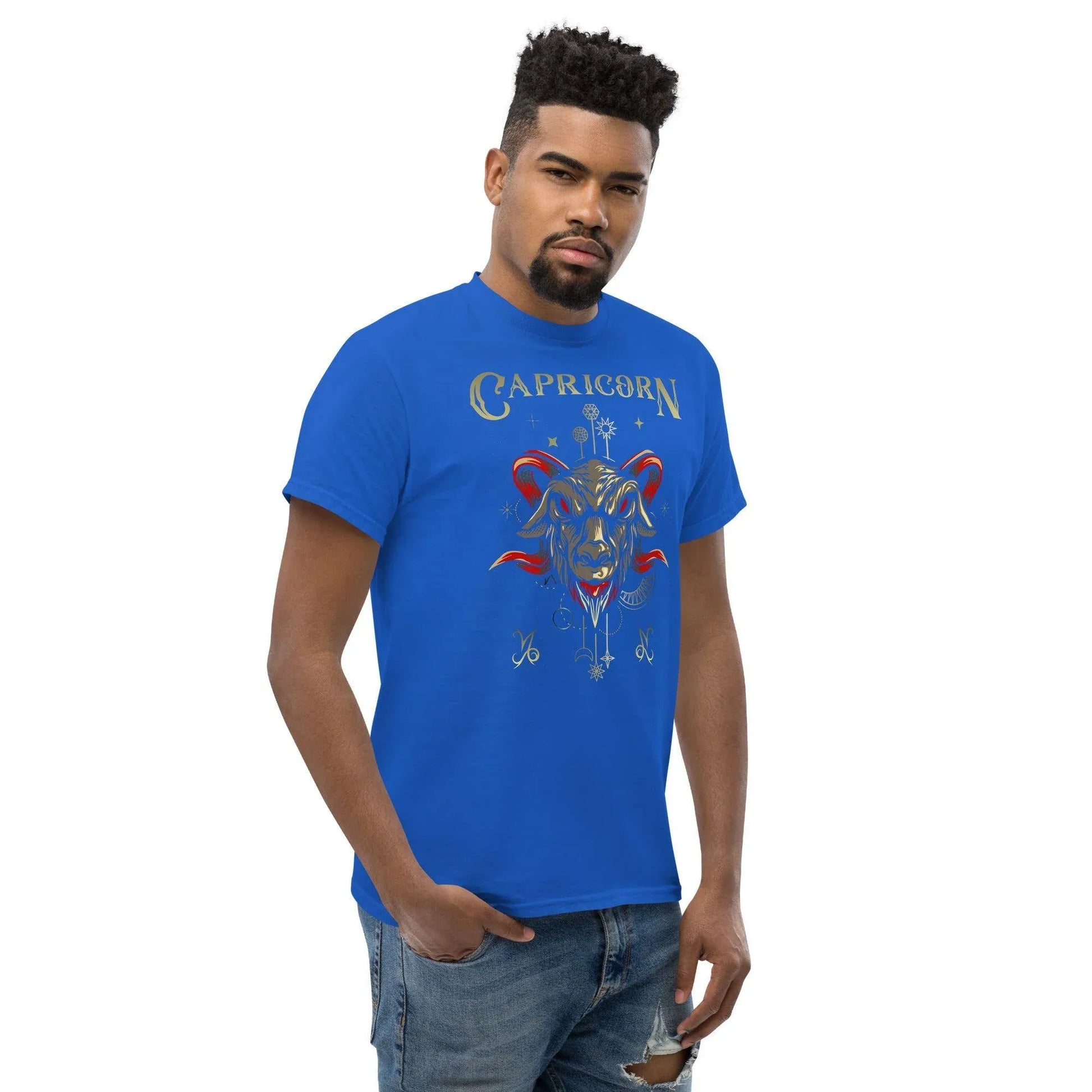 sternzeichen-steinbock-herren-t-shirt-t-shirt-jlr-design-20 - JLR Design