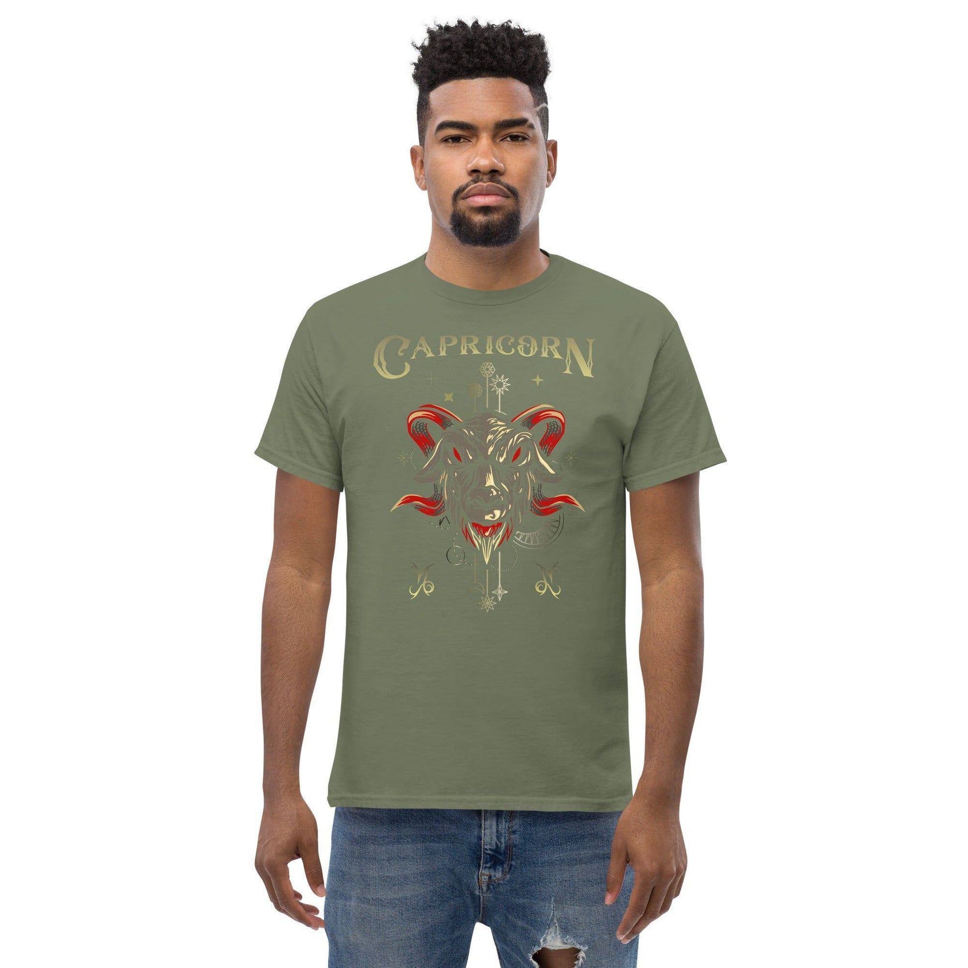 sternzeichen-steinbock-herren-t-shirt-t-shirt-jlr-design-21 - JLR Design