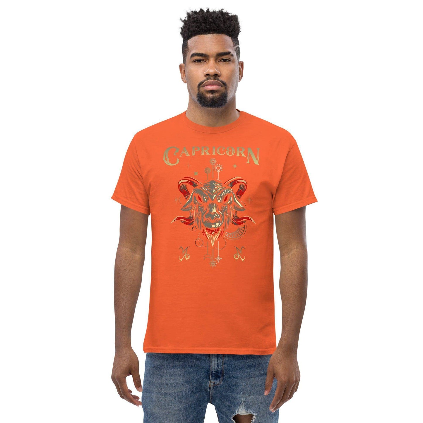 sternzeichen-steinbock-herren-t-shirt-t-shirt-jlr-design-25 - JLR Design