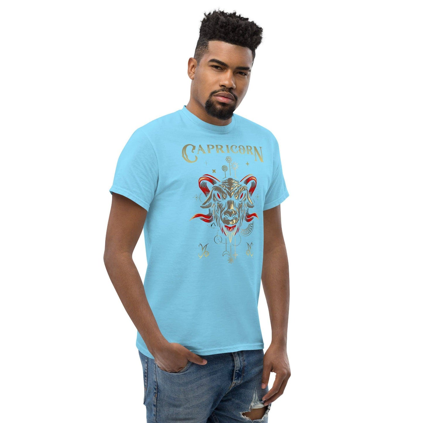 sternzeichen-steinbock-herren-t-shirt-t-shirt-jlr-design-40 - JLR Design