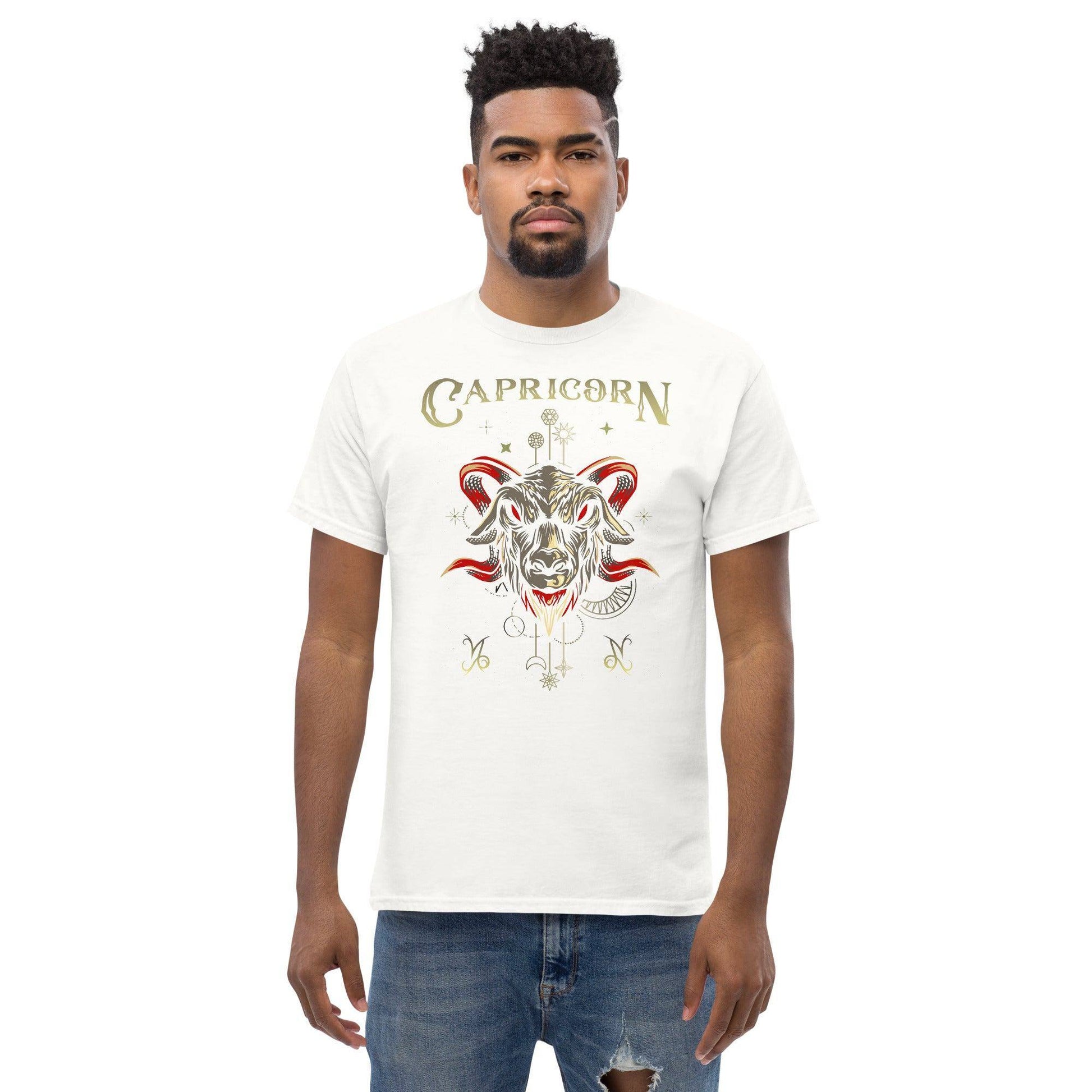 sternzeichen-steinbock-herren-t-shirt-t-shirt-jlr-design-45 - JLR Design