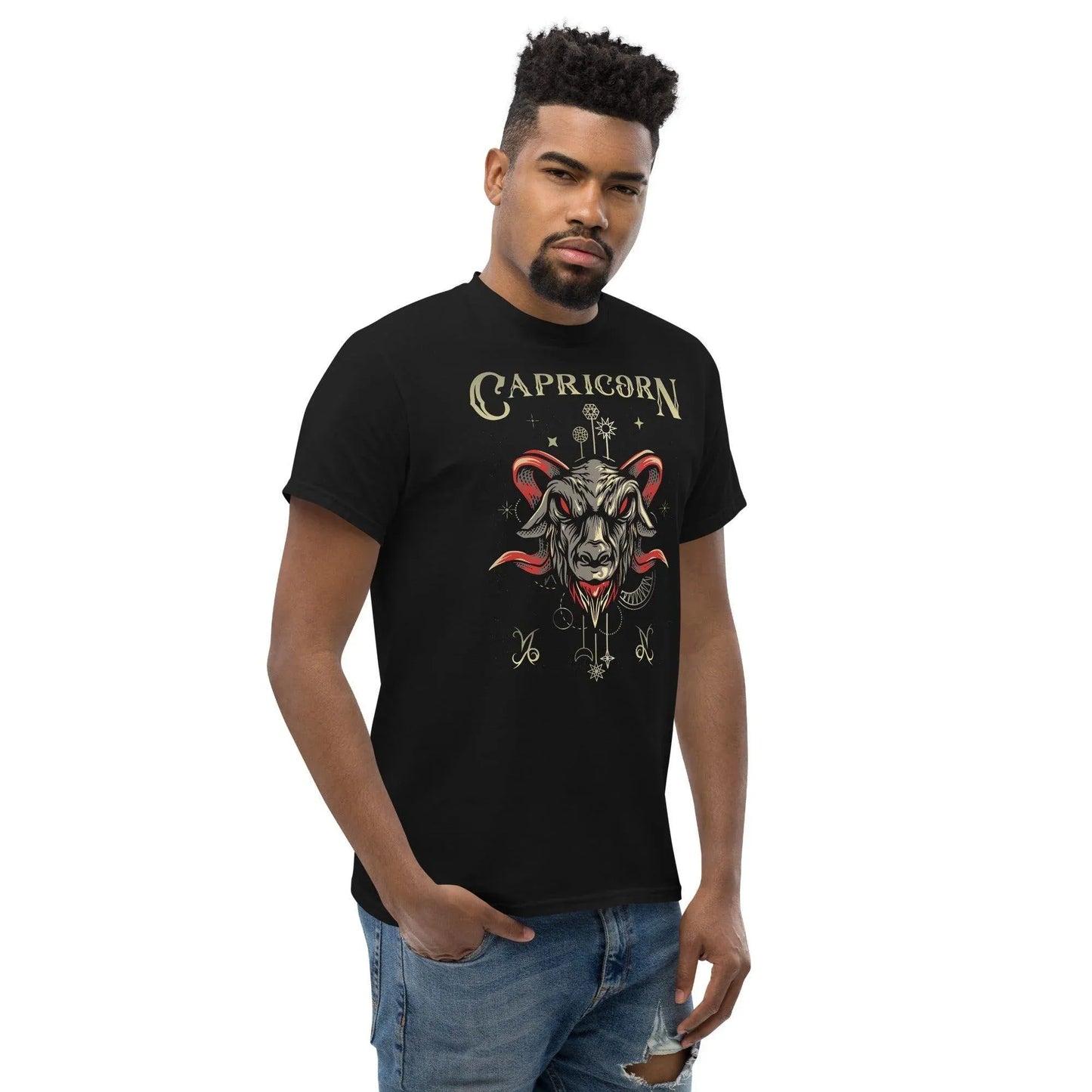 sternzeichen-steinbock-herren-t-shirt-t-shirt-jlr-design-9 - JLR Design
