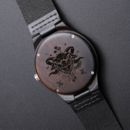 sternzeichen-steinbock-holz-armbanduhr-watches-jlr-design-3 - JLR Design