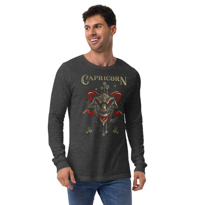 sternzeichen-steinbock-unisex-langarmshirt-langarmshirt-jlr-design-13 - JLR Design