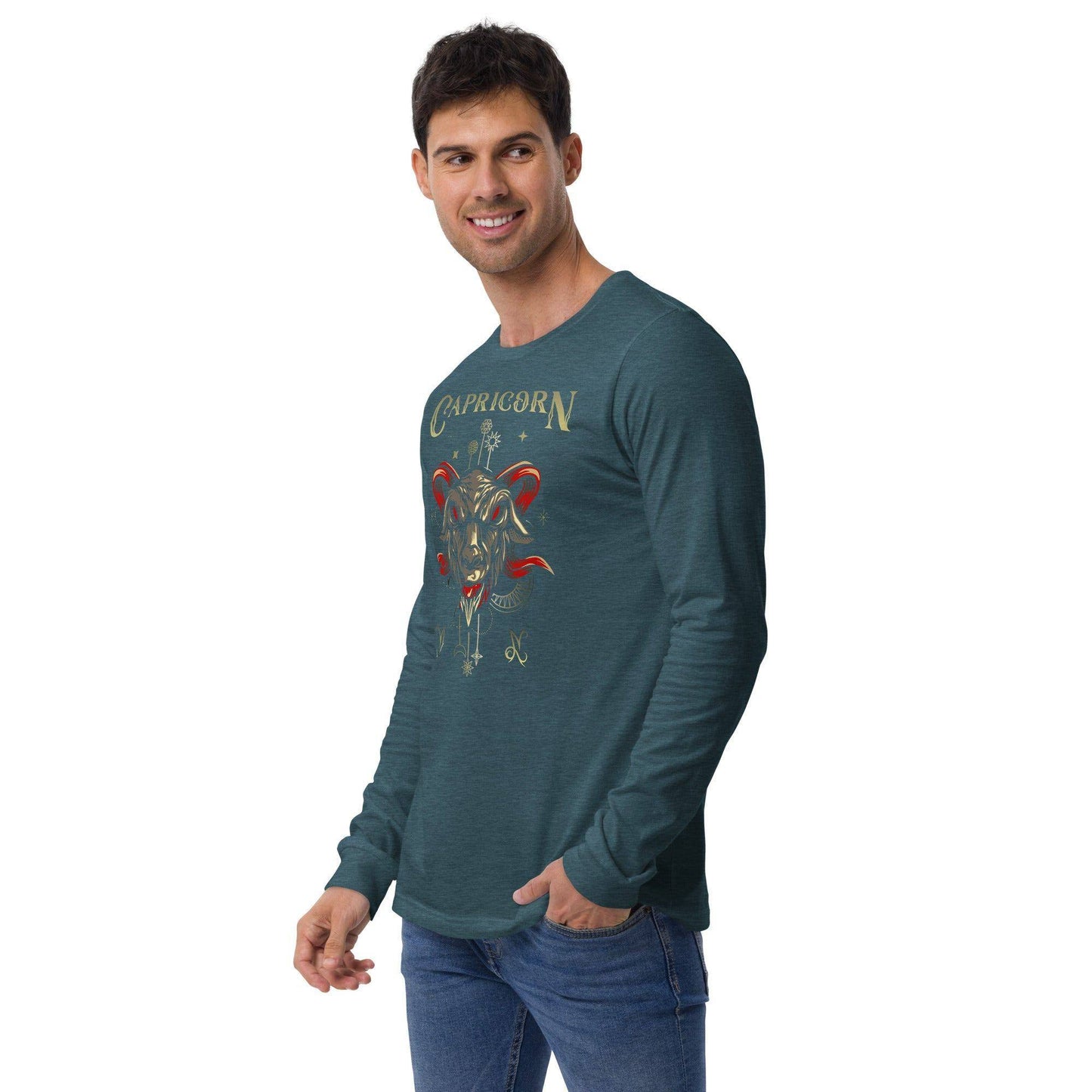 sternzeichen-steinbock-unisex-langarmshirt-langarmshirt-jlr-design-20 - JLR Design