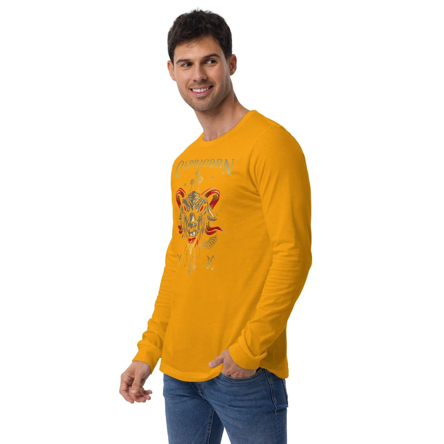 sternzeichen-steinbock-unisex-langarmshirt-langarmshirt-jlr-design-22 - JLR Design