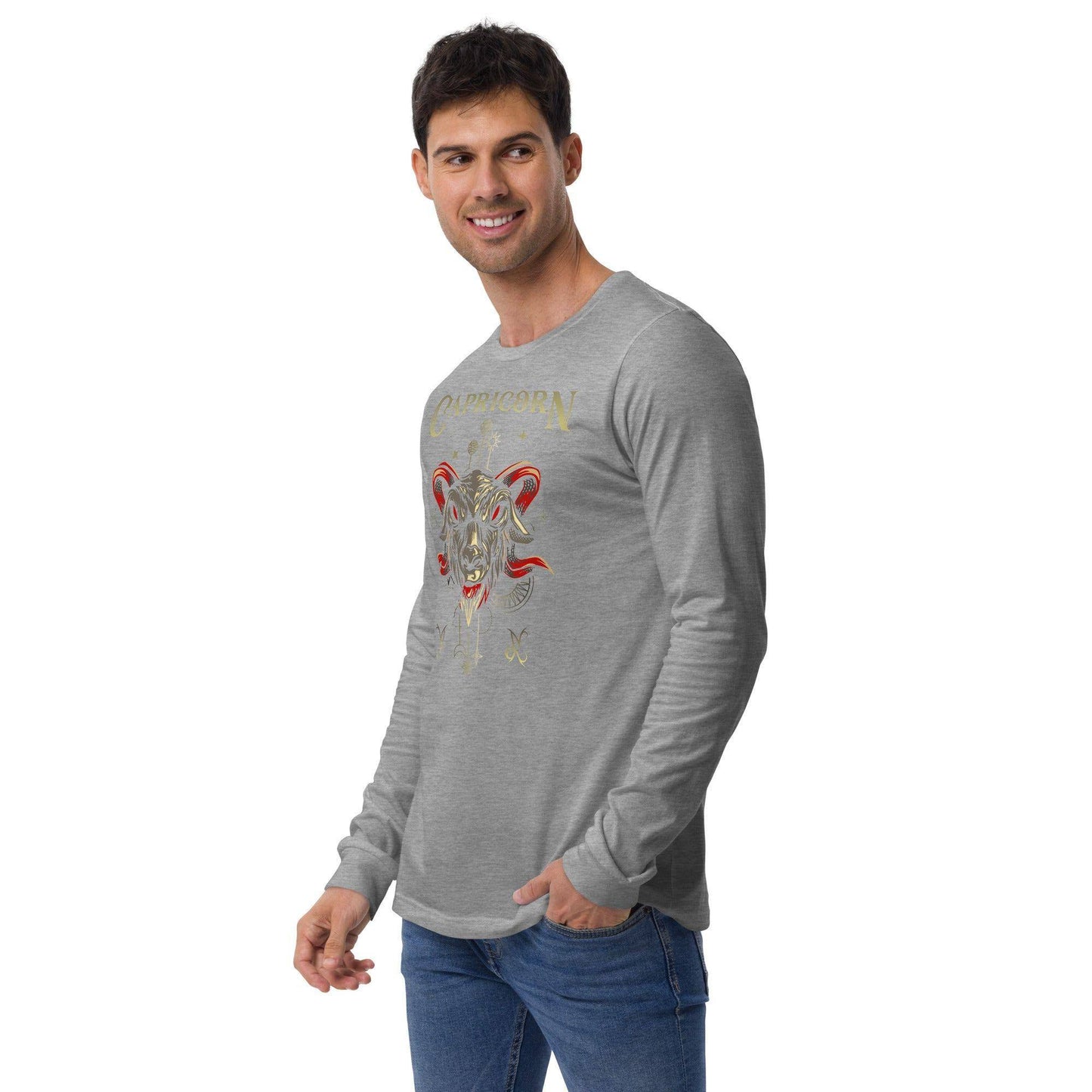 sternzeichen-steinbock-unisex-langarmshirt-langarmshirt-jlr-design-24 - JLR Design