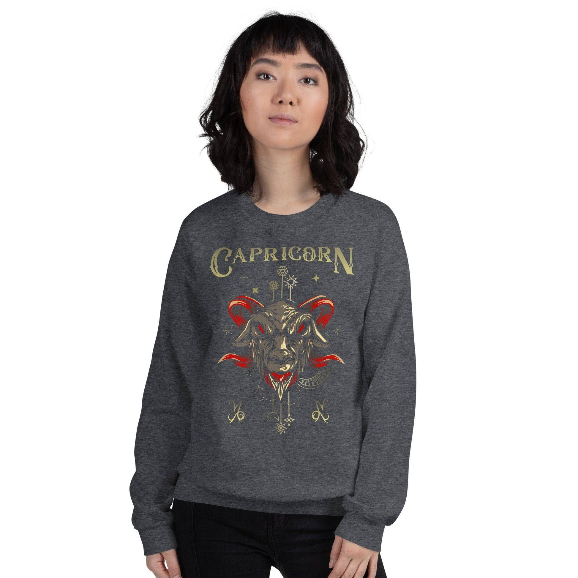 sternzeichen-steinbock-unisex-pullover-pullover-jlr-design-13 - JLR Design