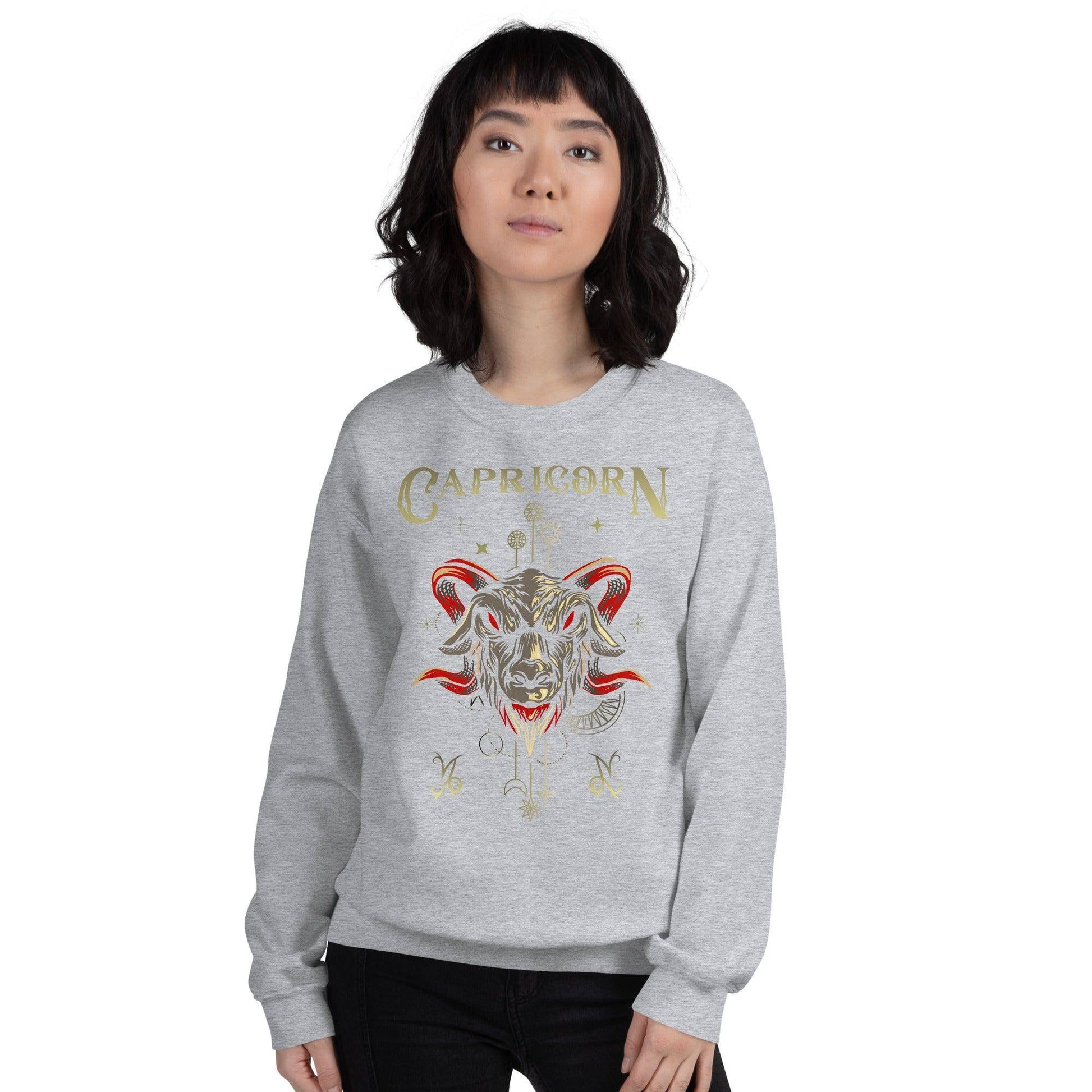 sternzeichen-steinbock-unisex-pullover-pullover-jlr-design-25 - JLR Design