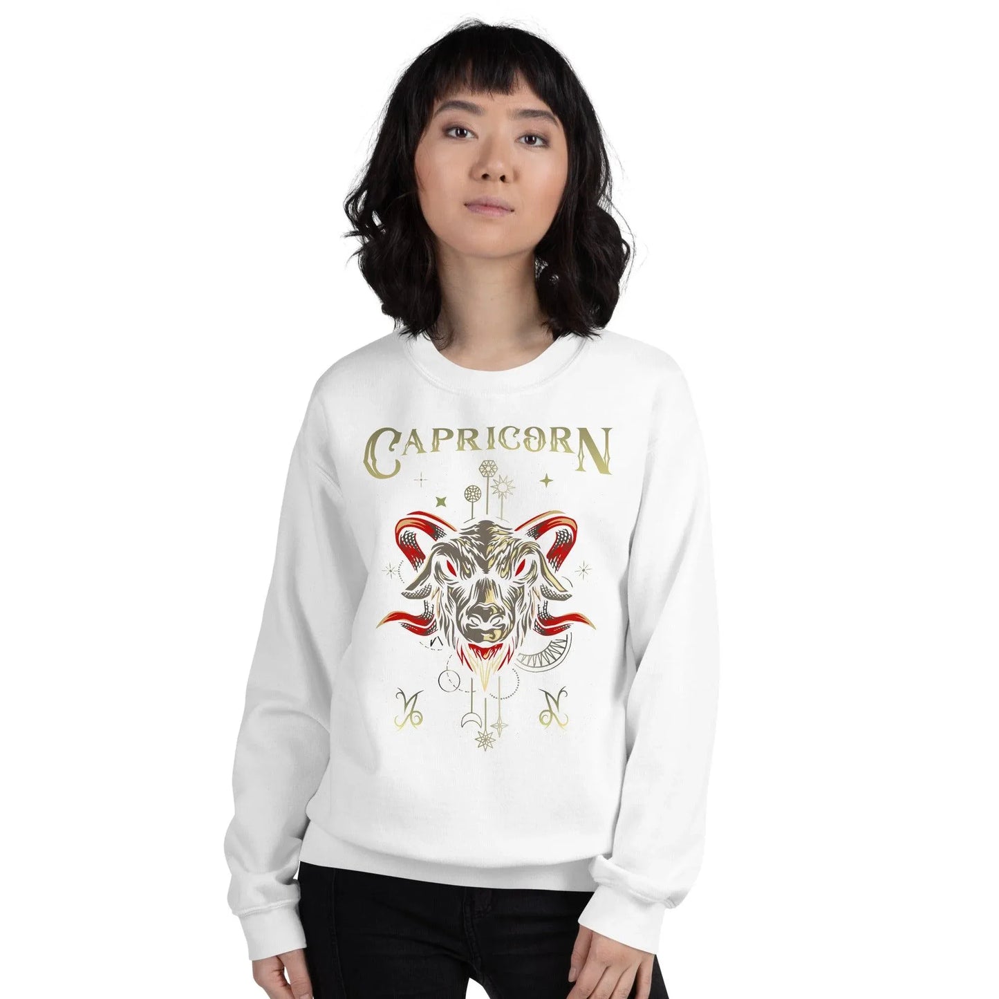 sternzeichen-steinbock-unisex-pullover-pullover-jlr-design-31 - JLR Design