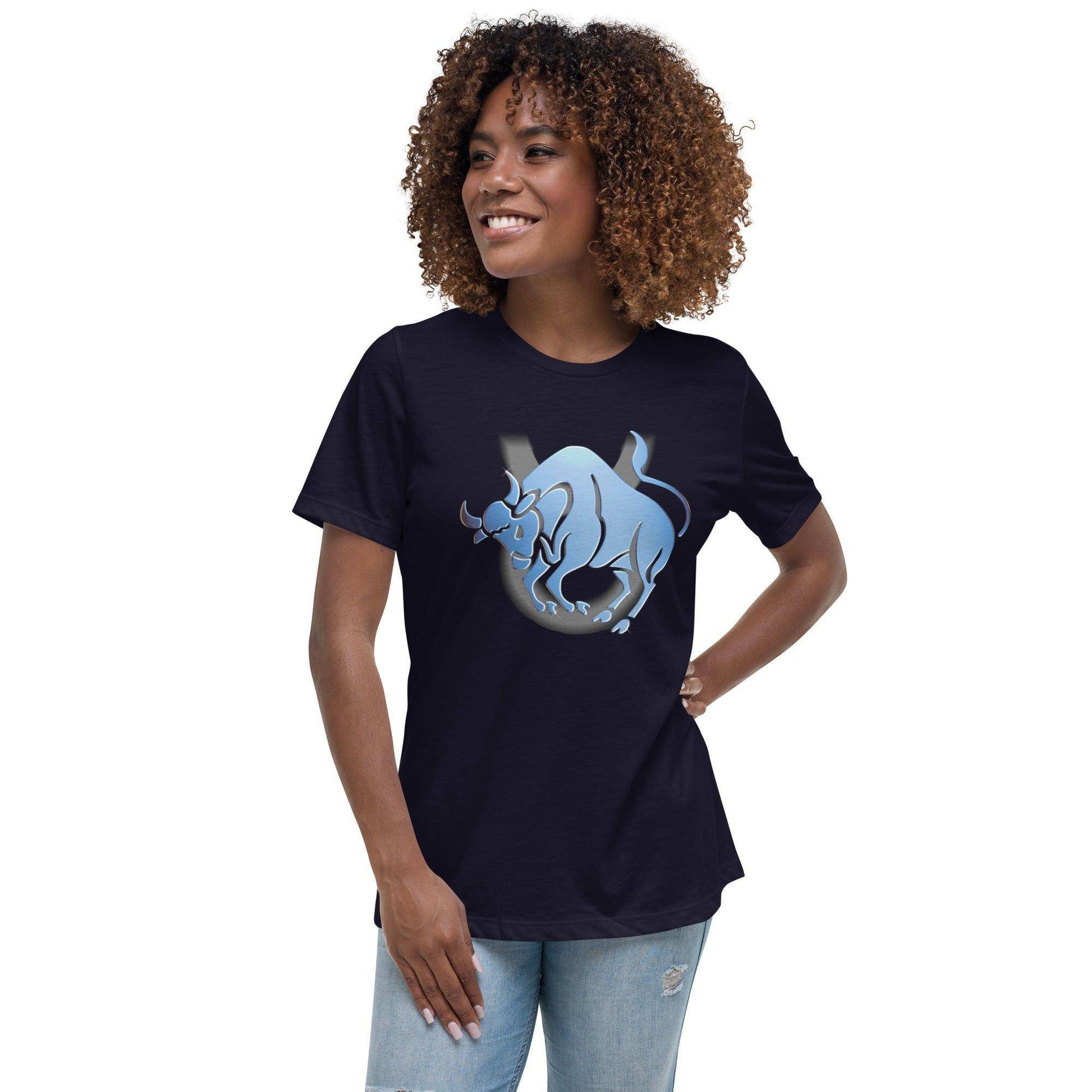 sternzeichen-stier-damen-t-shirt-t-shirt-jlr-design-17875 - JLR Design