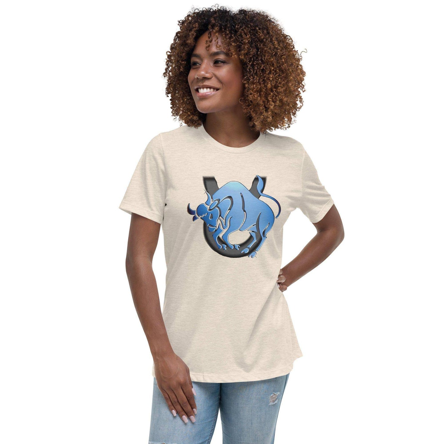 sternzeichen-stier-damen-t-shirt-t-shirt-jlr-design-38391 - JLR Design