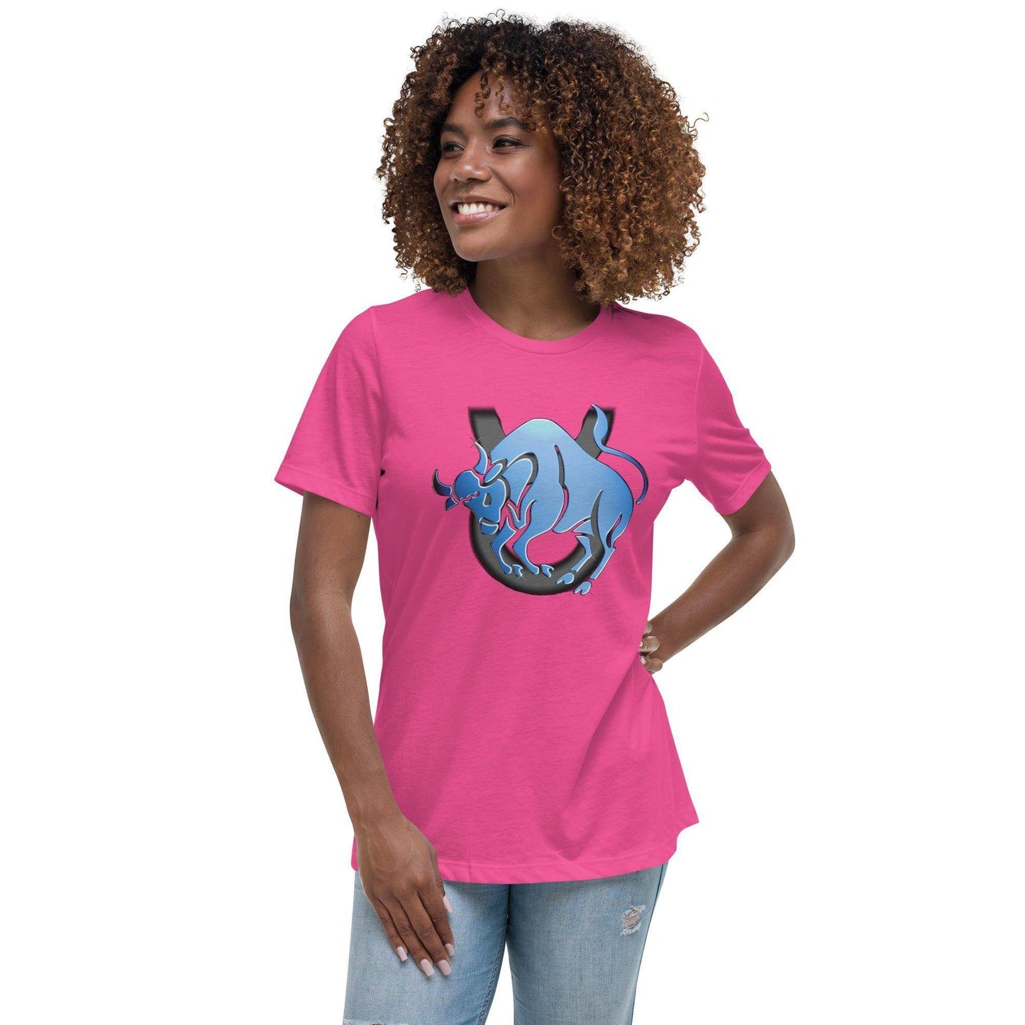 sternzeichen-stier-damen-t-shirt-t-shirt-jlr-design-48453 - JLR Design