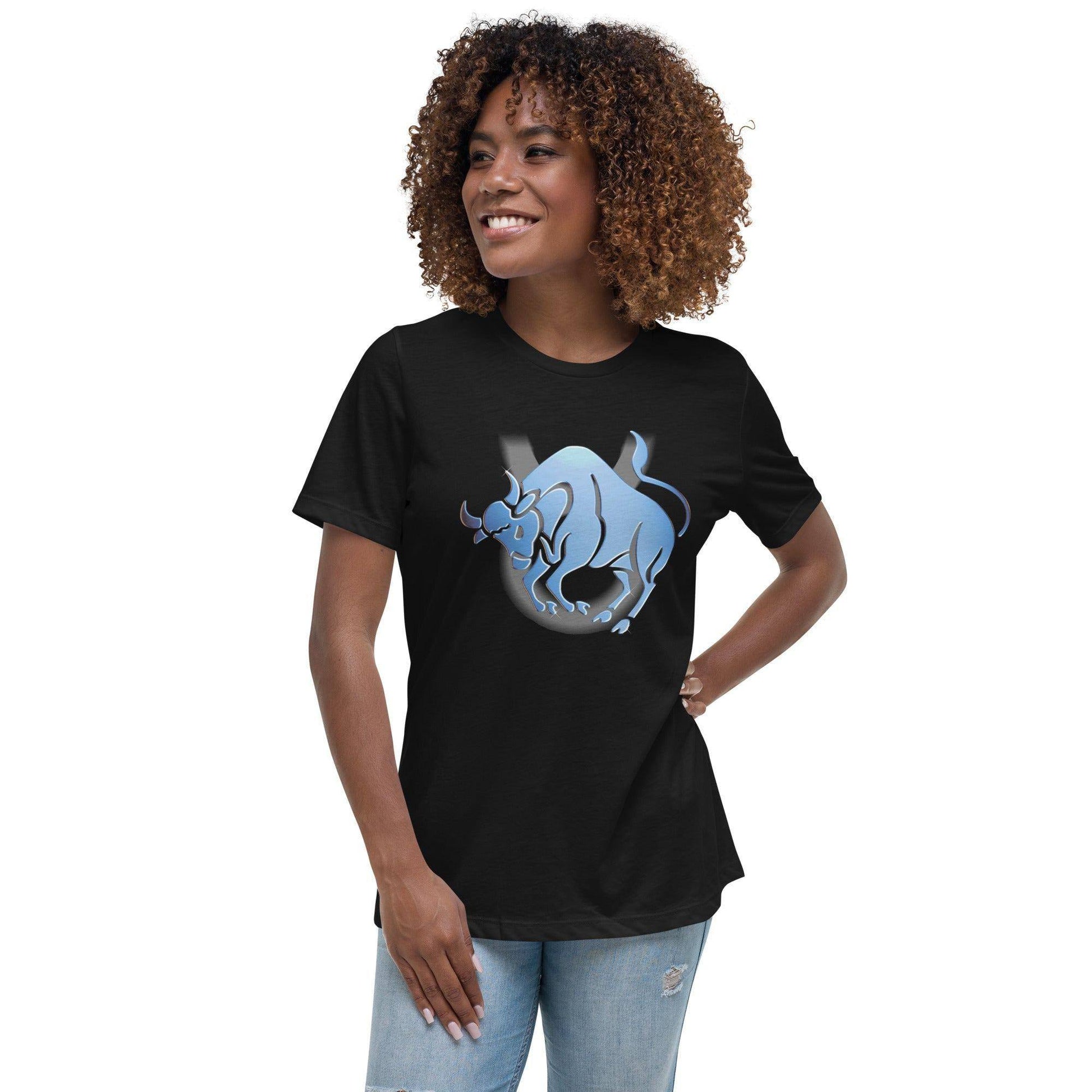 sternzeichen-stier-damen-t-shirt-t-shirt-jlr-design-72606 - JLR Design