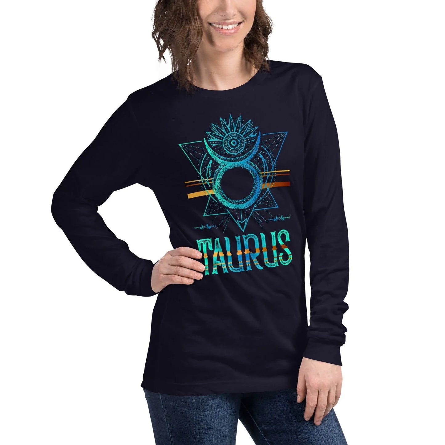 sternzeichen-stier-langarmshirt-langarmshirt-jlr-design-10 - JLR Design