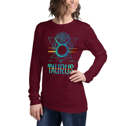 sternzeichen-stier-langarmshirt-langarmshirt-jlr-design-12 - JLR Design
