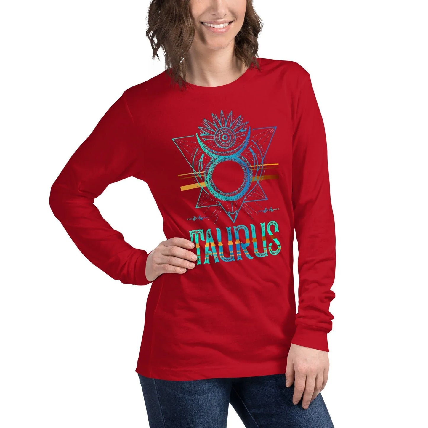 sternzeichen-stier-langarmshirt-langarmshirt-jlr-design-16 - JLR Design