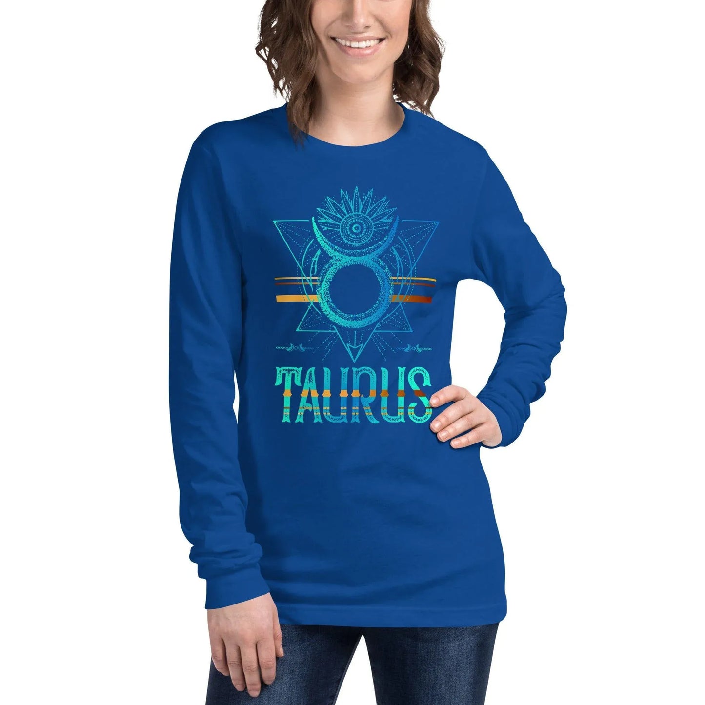 sternzeichen-stier-langarmshirt-langarmshirt-jlr-design-23 - JLR Design
