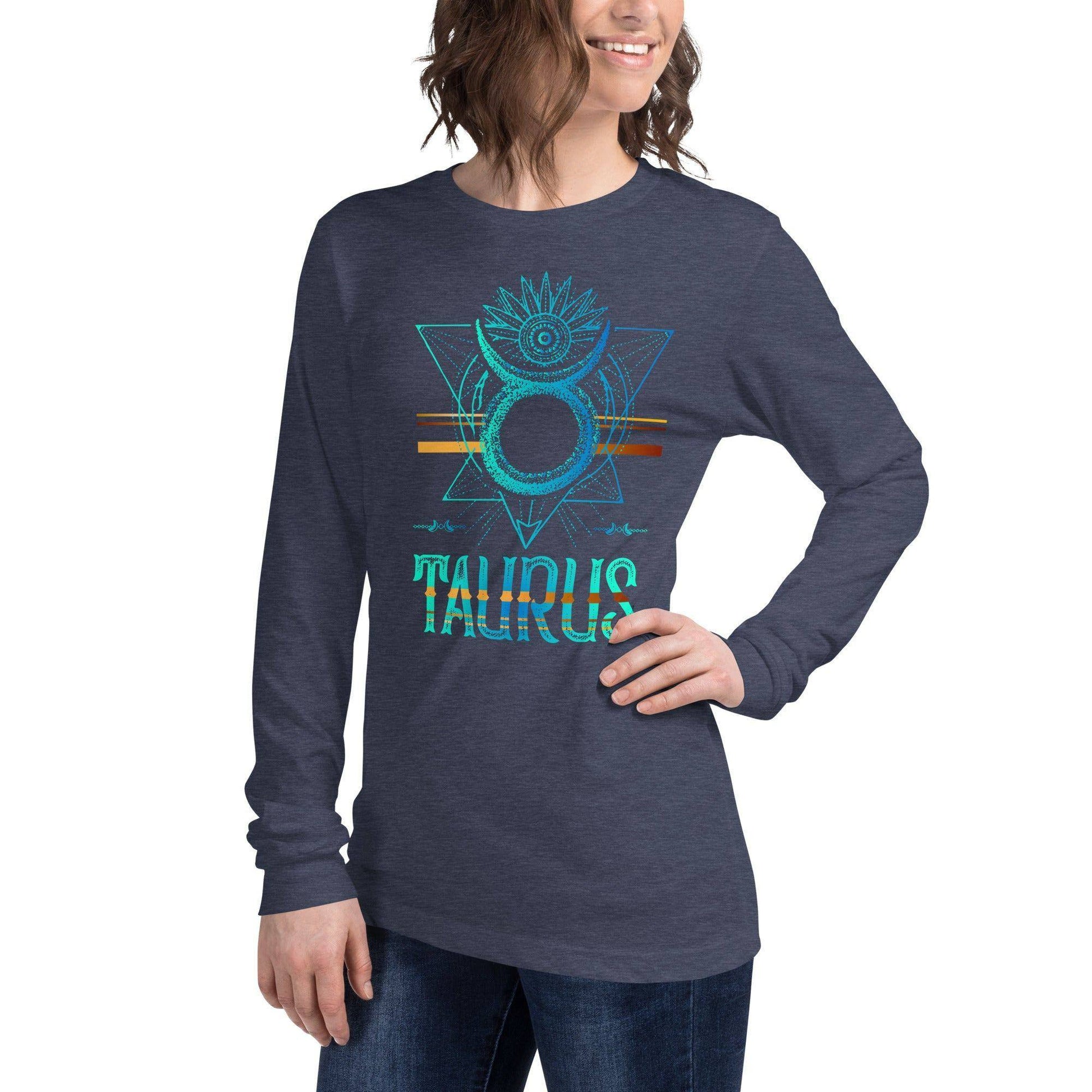 sternzeichen-stier-langarmshirt-langarmshirt-jlr-design-27 - JLR Design