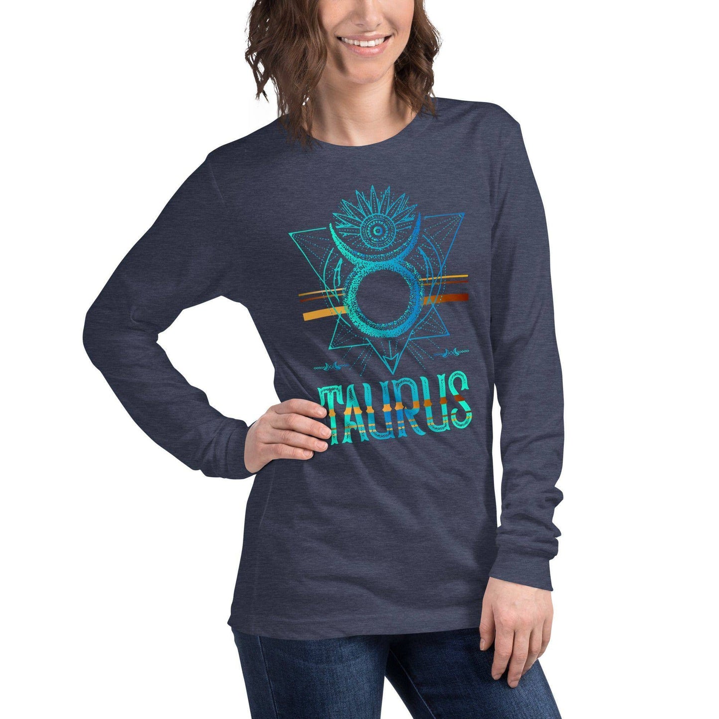 sternzeichen-stier-langarmshirt-langarmshirt-jlr-design-28 - JLR Design