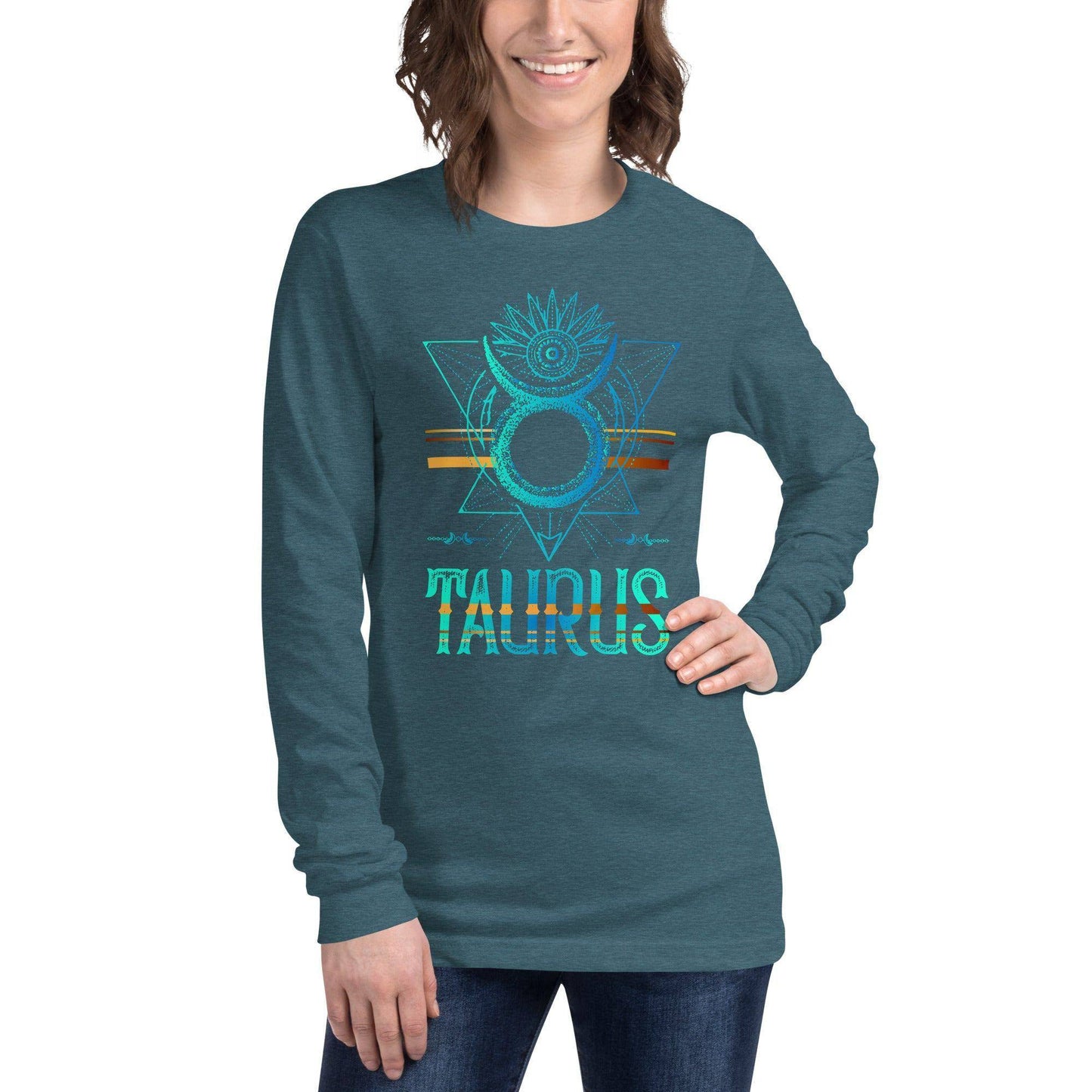 sternzeichen-stier-langarmshirt-langarmshirt-jlr-design-29 - JLR Design