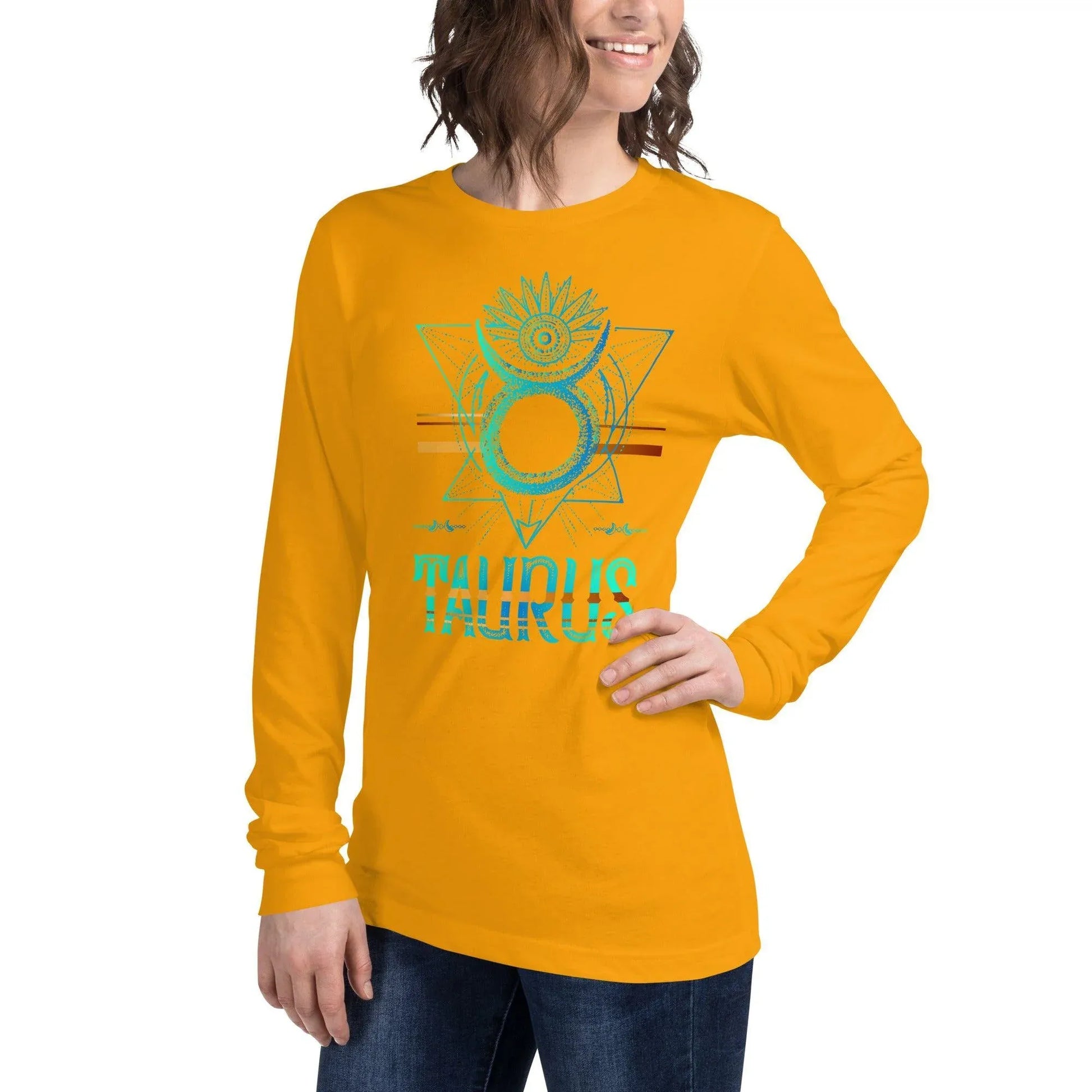 sternzeichen-stier-langarmshirt-langarmshirt-jlr-design-33 - JLR Design