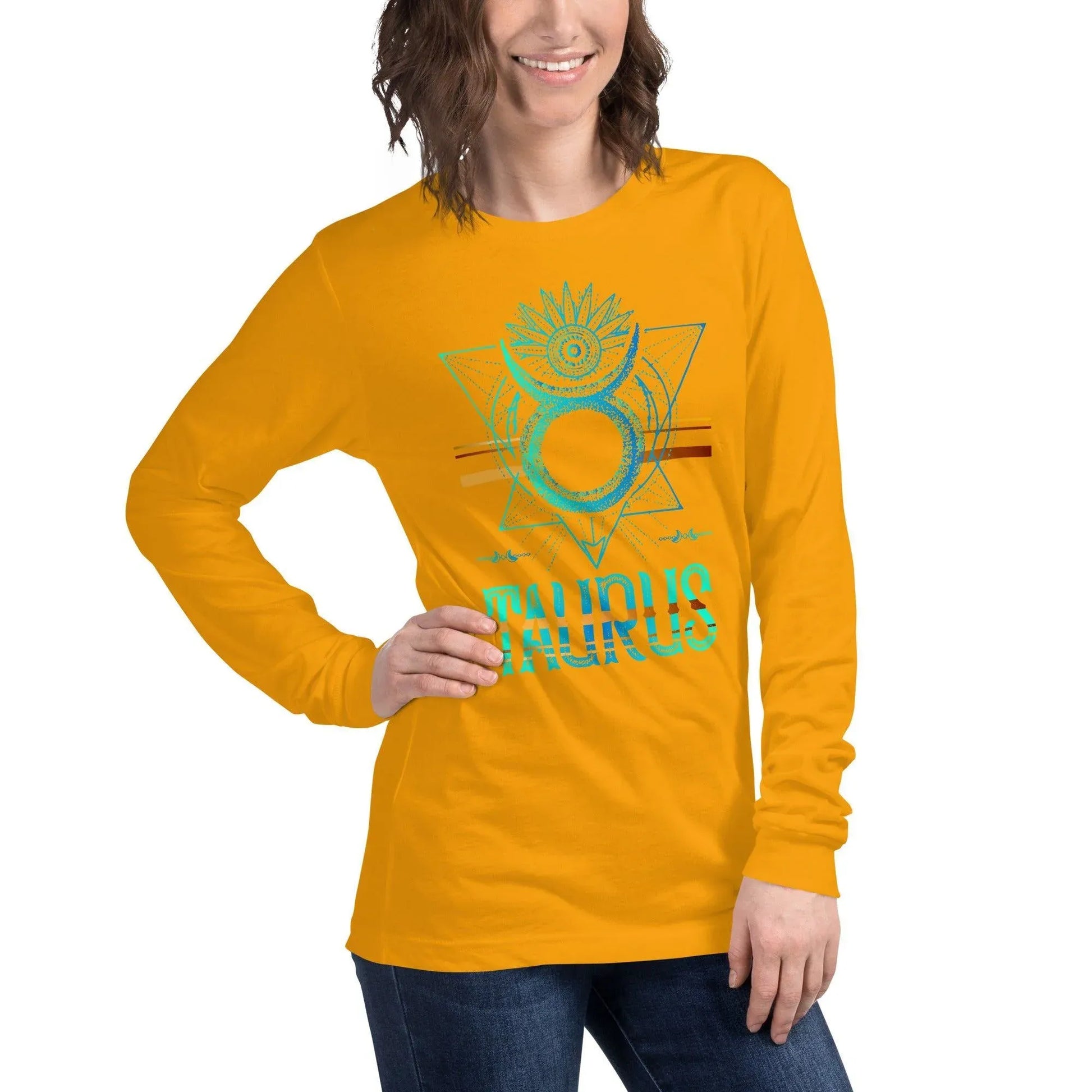 sternzeichen-stier-langarmshirt-langarmshirt-jlr-design-34 - JLR Design
