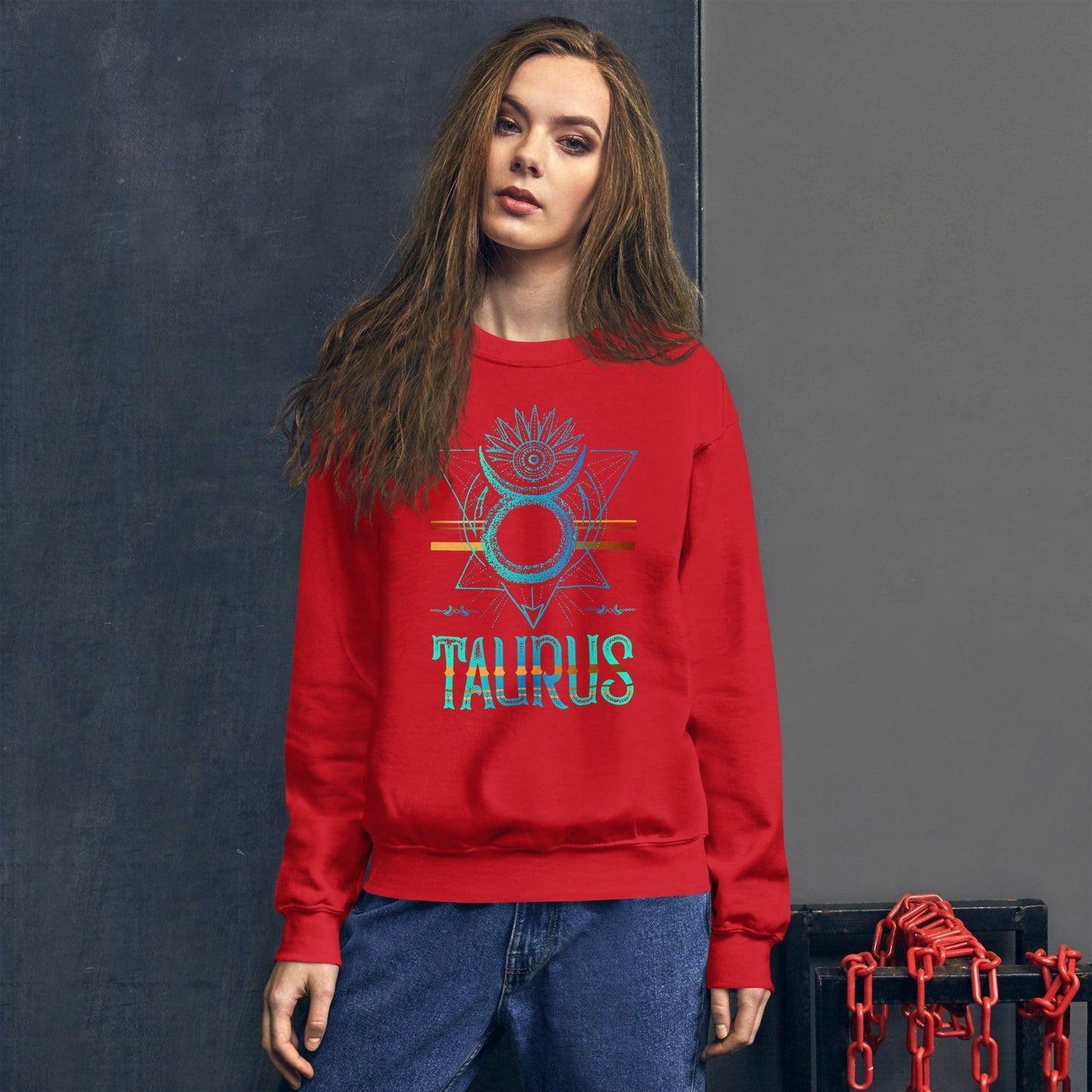 sternzeichen-stier-unisex-pullover-pullover-jlr-design-4 - JLR Design