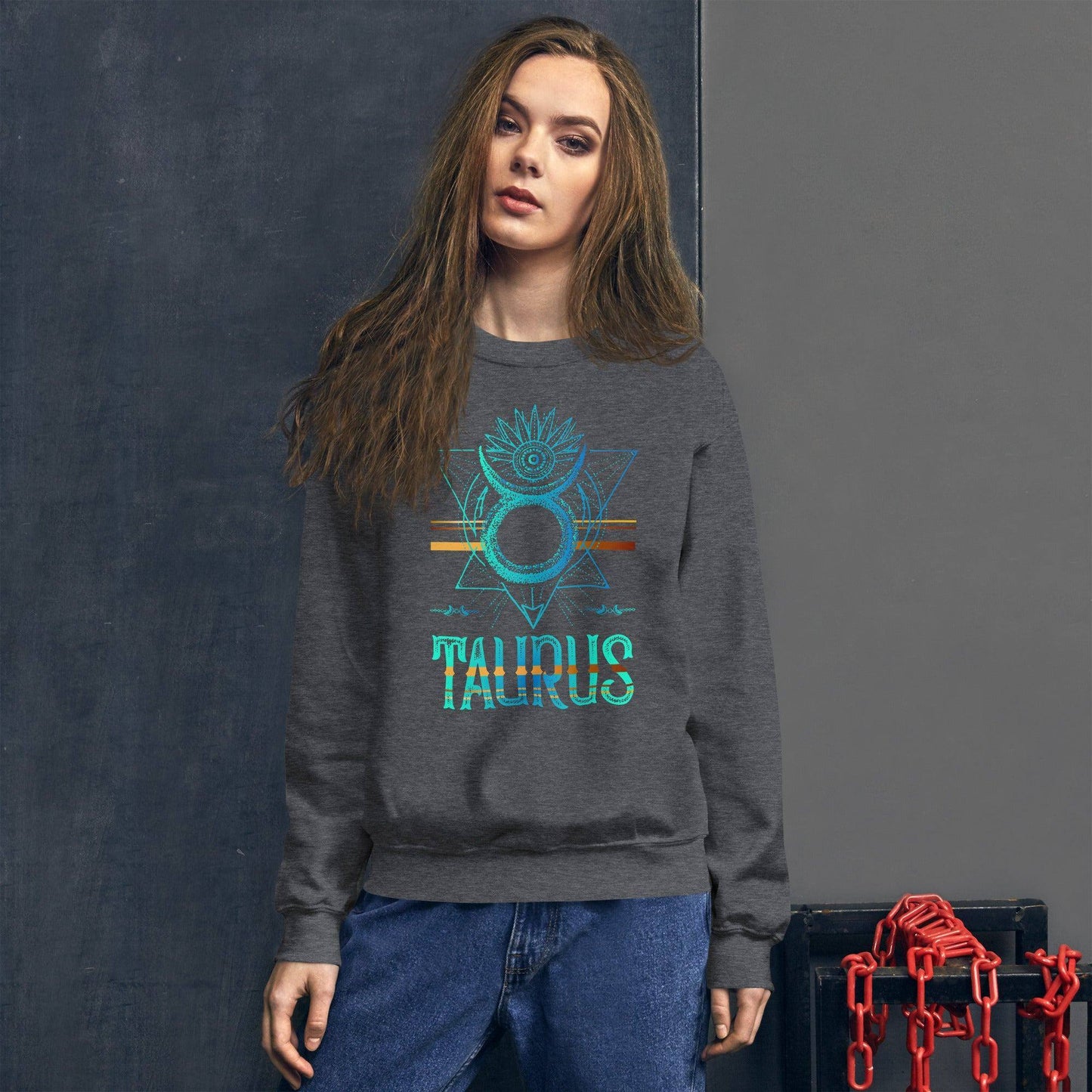 sternzeichen-stier-unisex-pullover-pullover-jlr-design-5 - JLR Design