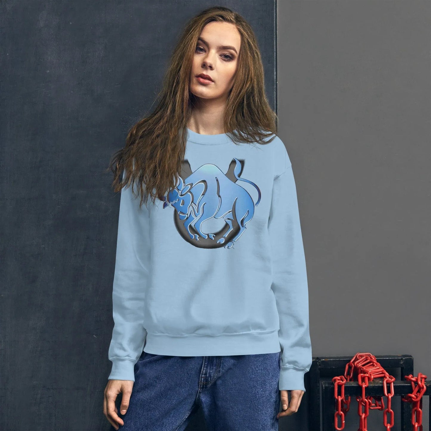 sternzeichen-stier-unisex-pullover-pullover-jlr-design-68815 - JLR Design