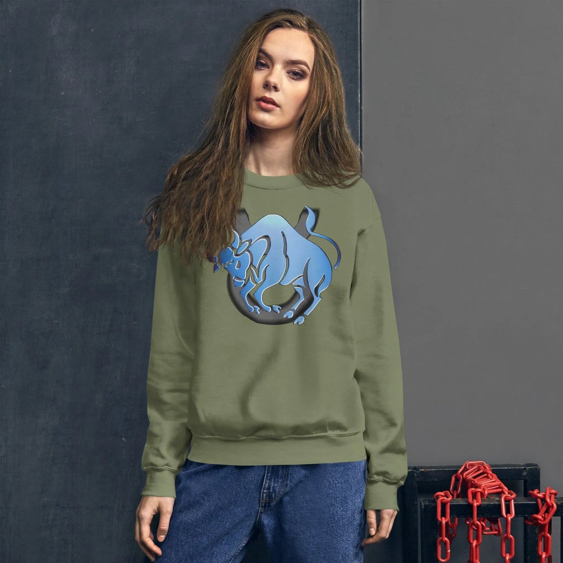 sternzeichen-stier-unisex-pullover-pullover-jlr-design-69465 - JLR Design
