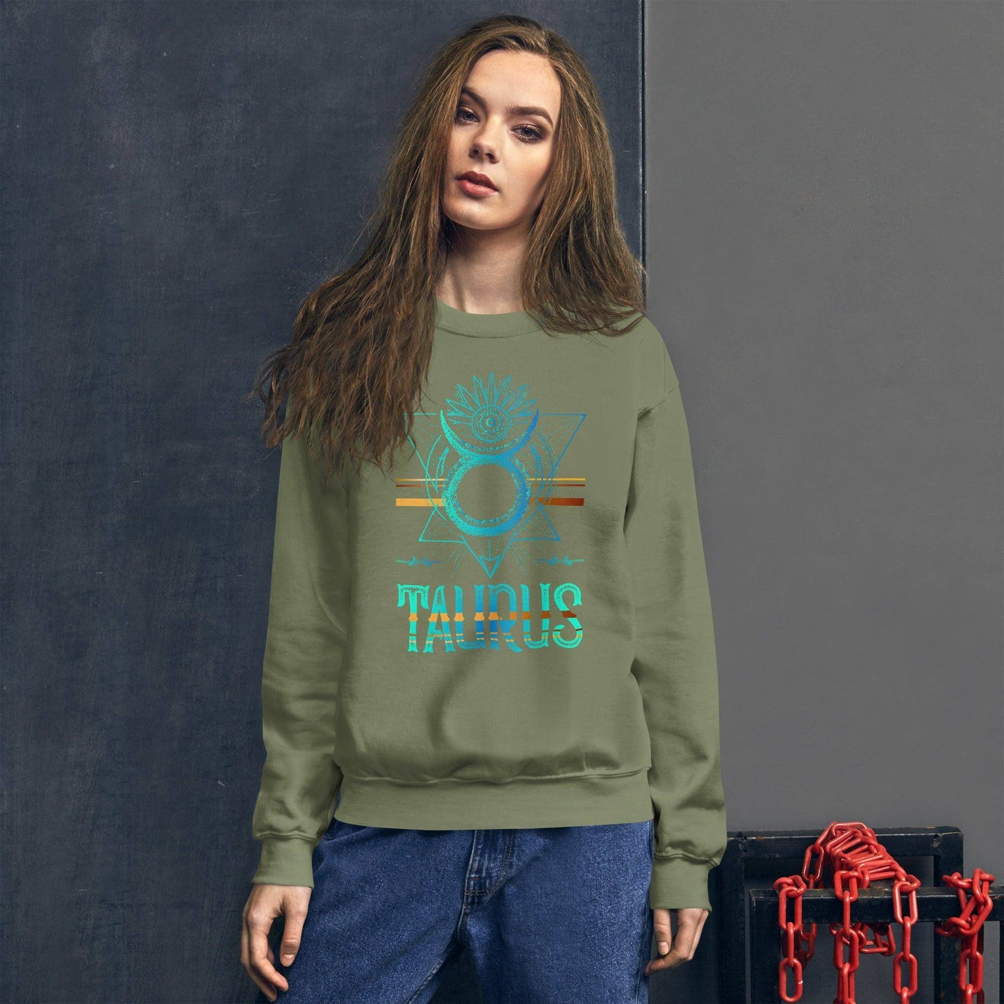 sternzeichen-stier-unisex-pullover-pullover-jlr-design-7 - JLR Design
