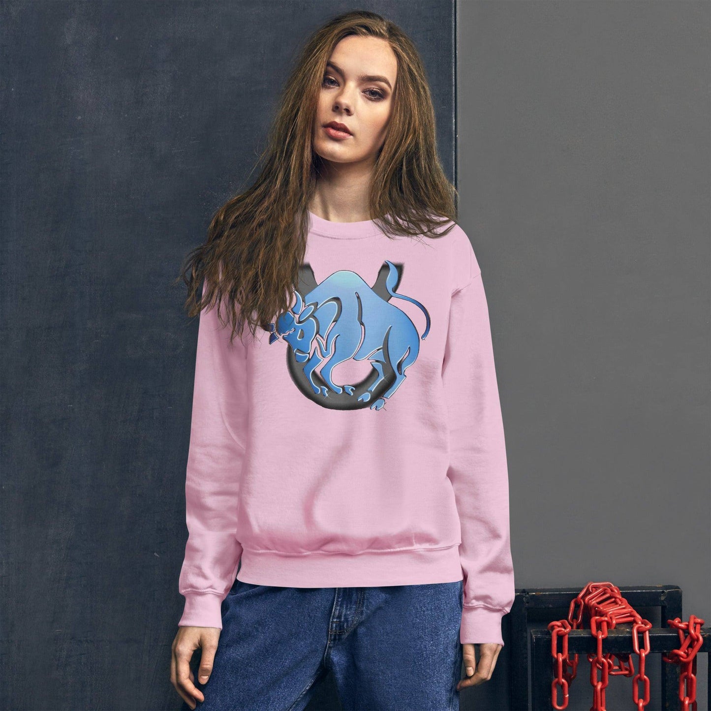 sternzeichen-stier-unisex-pullover-pullover-jlr-design-71357 - JLR Design