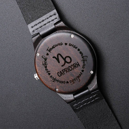 sternzeichen-symbol-steinbock-holz-armbanduhr-watches-jlr-design-3 - JLR Design