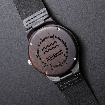 sternzeichen-symbol-wassermann-holz-armbanduhr-watches-jlr-design-3 - JLR Design