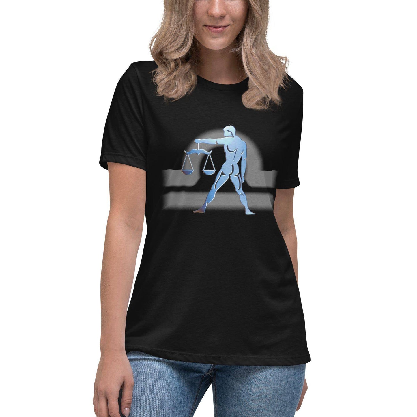 sternzeichen-waage-damen-t-shirt-t-shirt-jlr-design-56792 - JLR Design