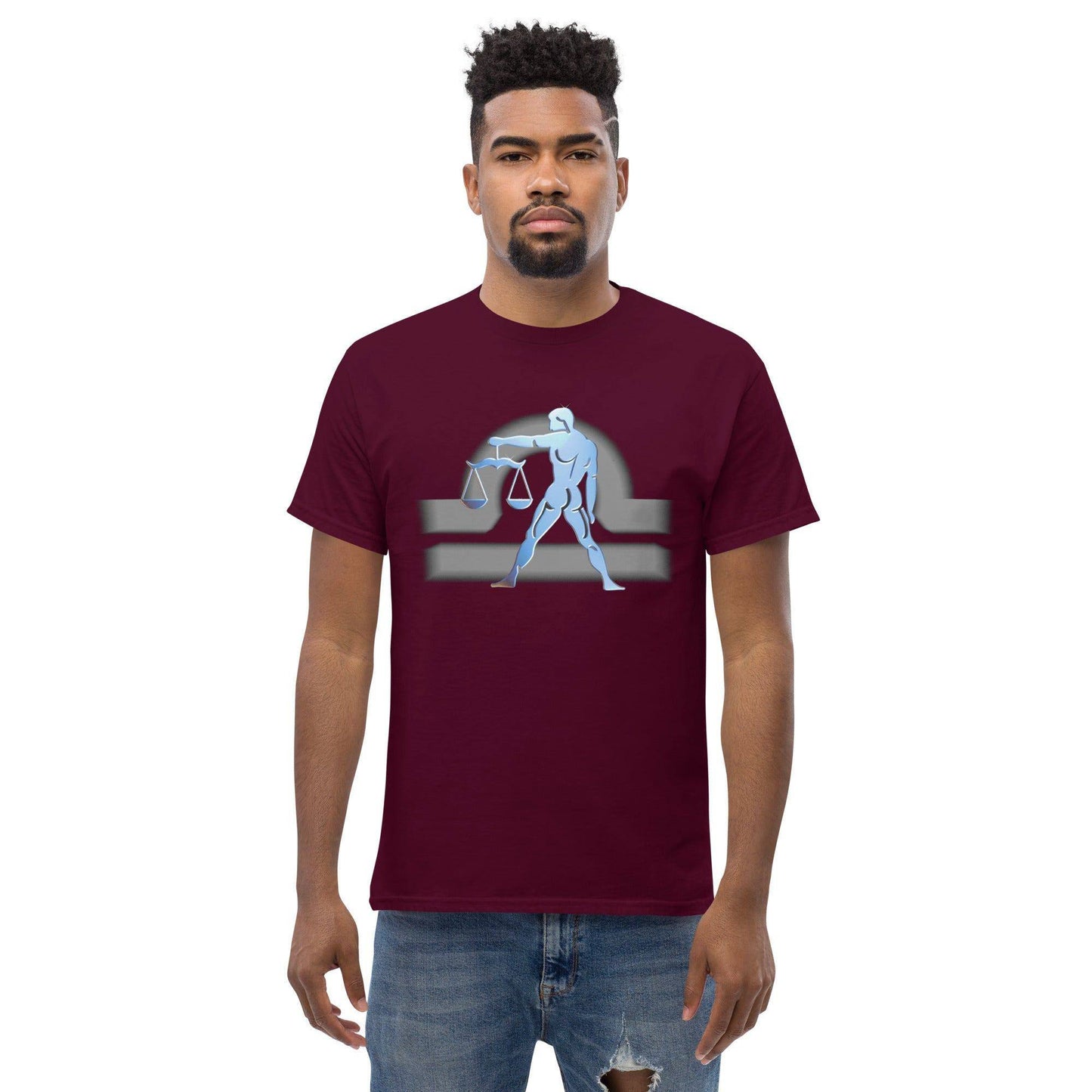 sternzeichen-waage-herren-t-shirt-jlr-design-t-shirt-1 - JLR Design