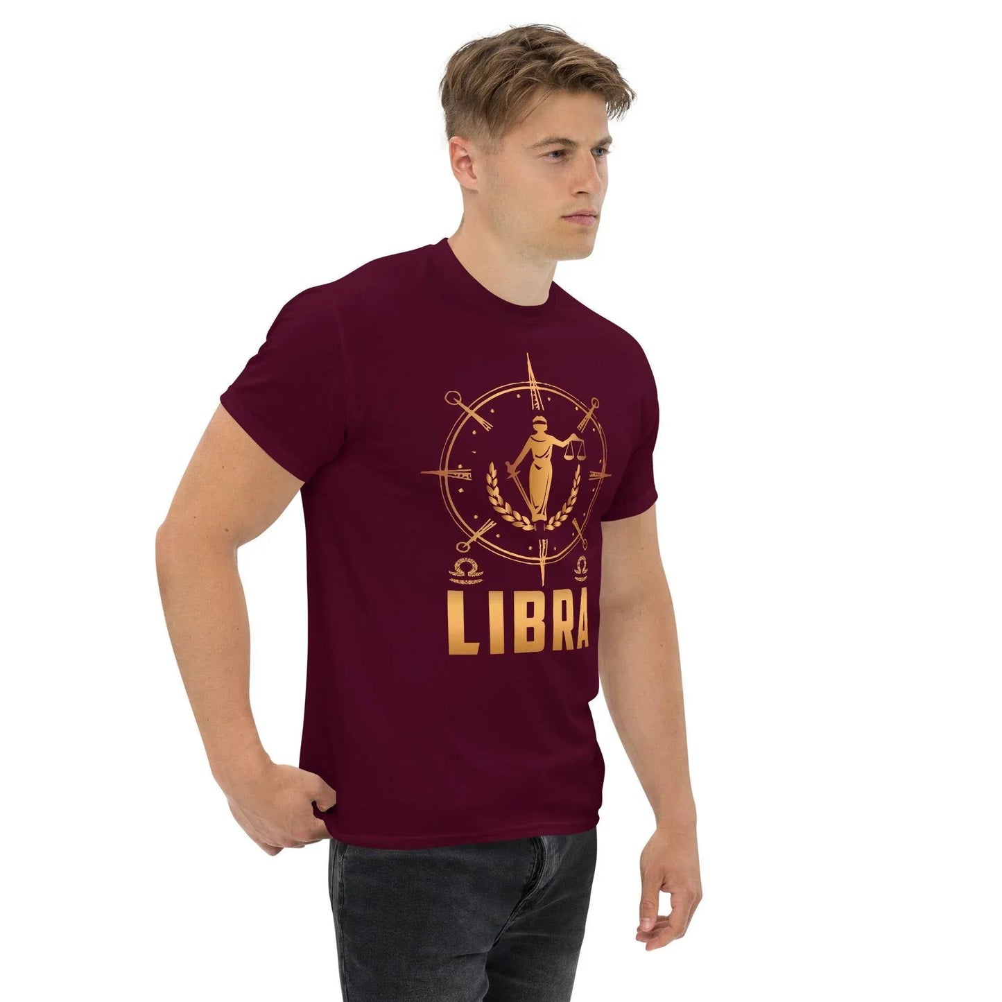 sternzeichen-waage-herren-t-shirt-t-shirt-jlr-design-4 - JLR Design