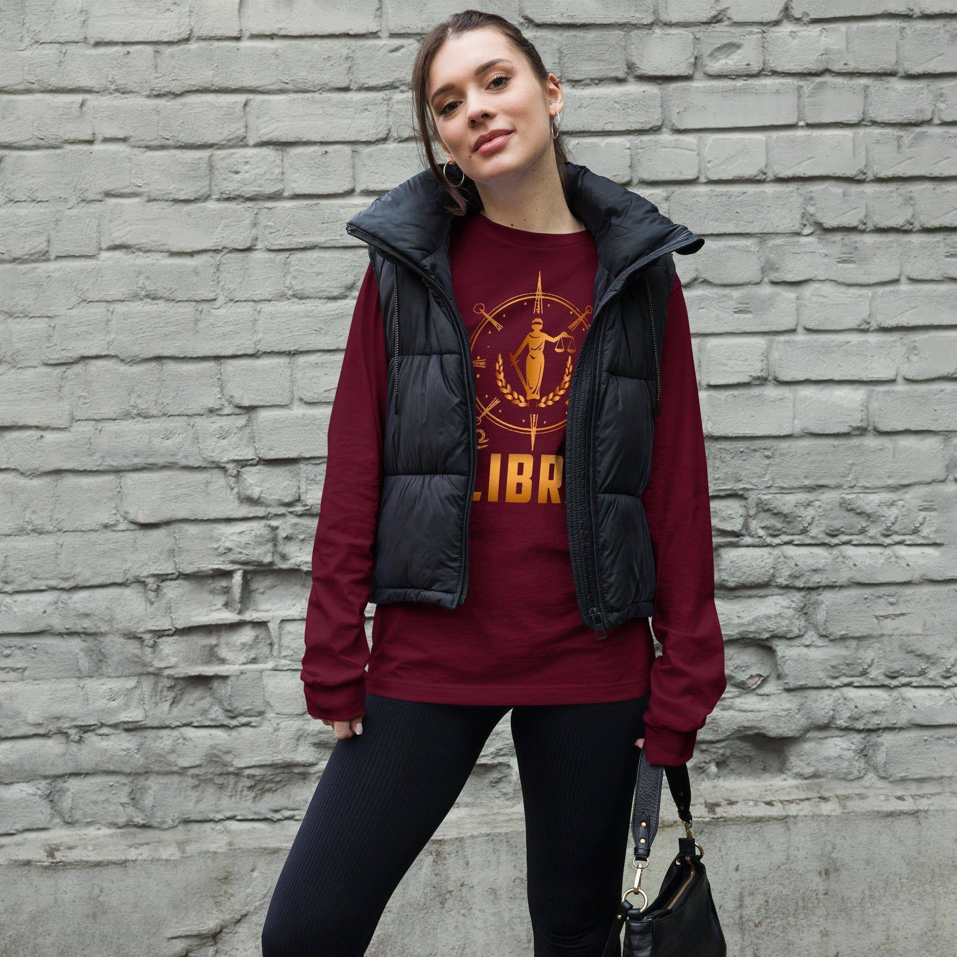 sternzeichen-waage-langarmshit-langarmshirt-jlr-design-8 - JLR Design