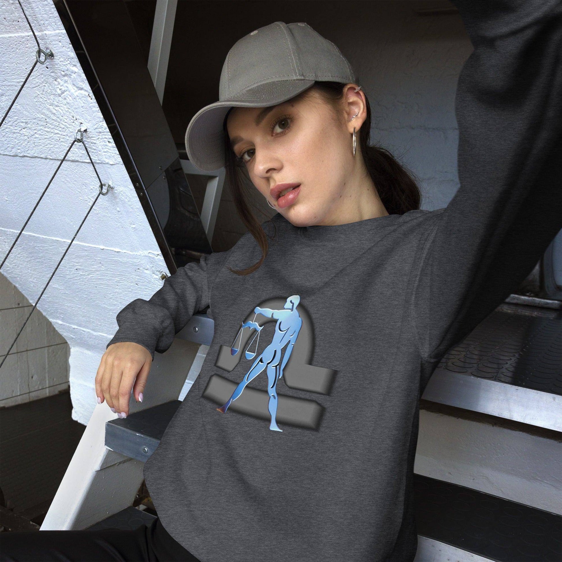 sternzeichen-waage-unisex-pullover-pullover-jlr-design-27492 - JLR Design